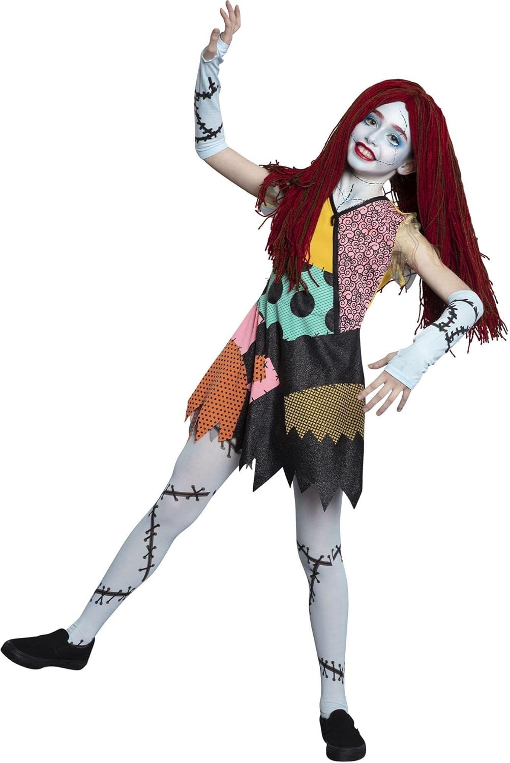 Sally Halloween Costume for Kids - Nightmare Before Christmas - Amscan Costume