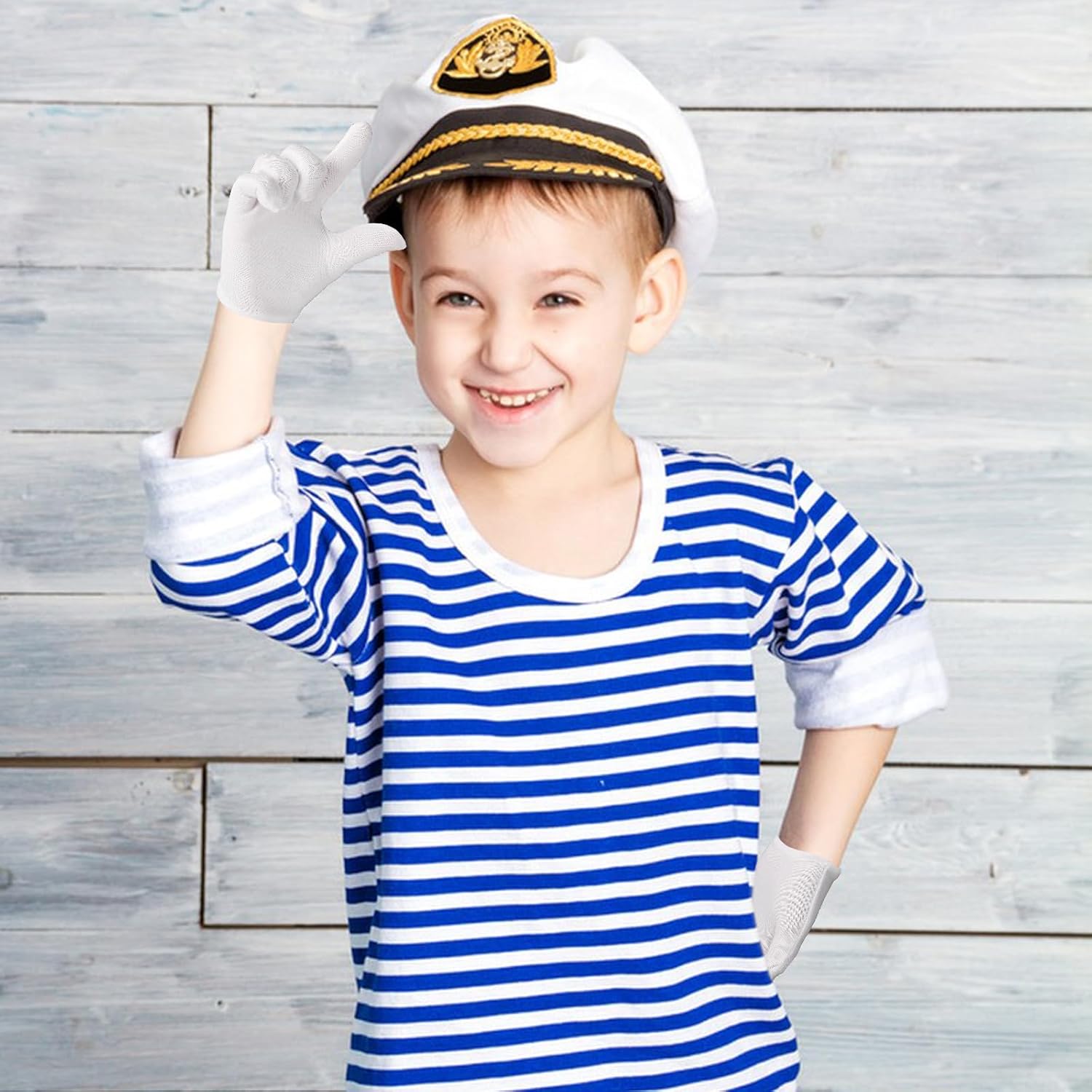 Adorable White Gloves for Kids Perfect for Parties Events