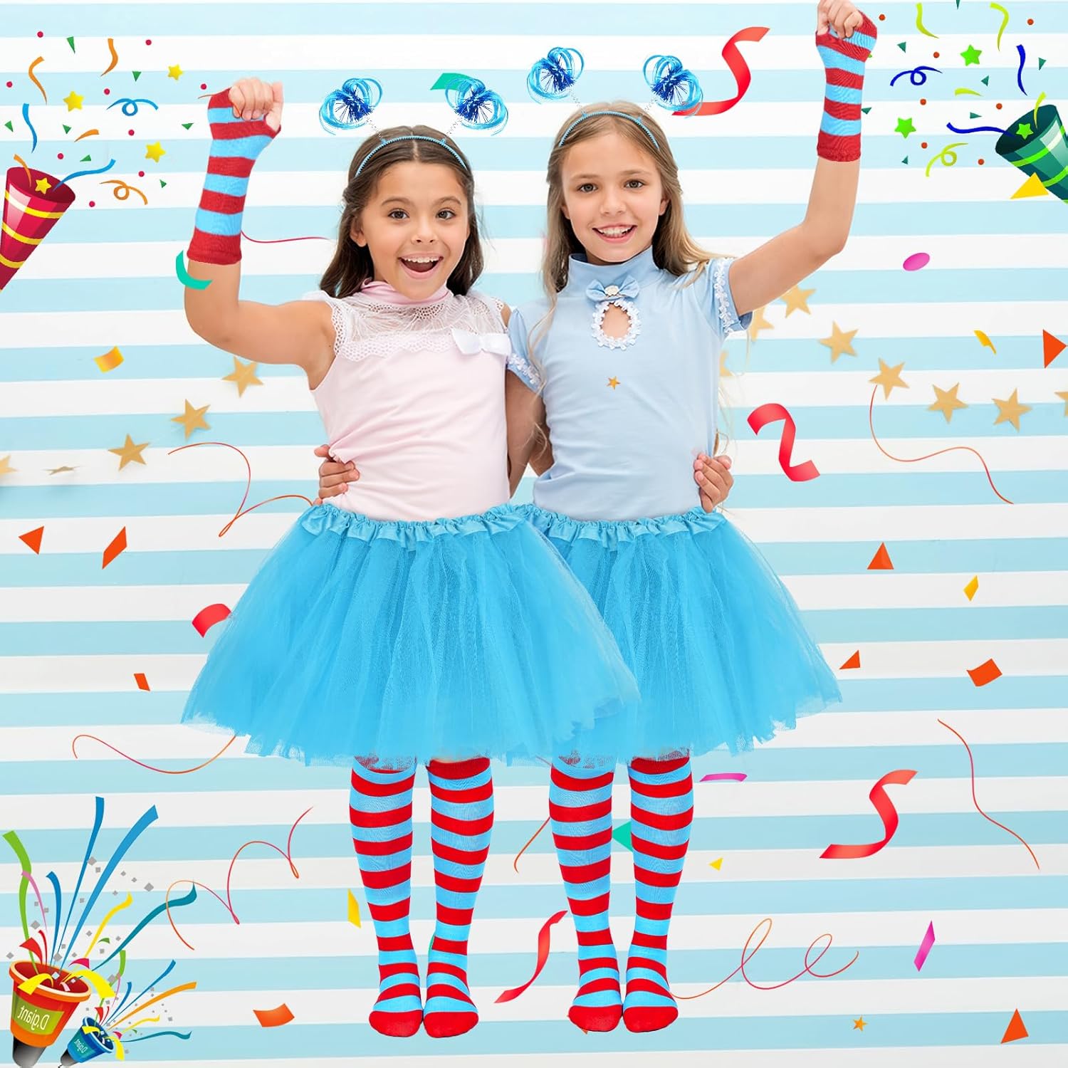 Blue Tutu Skirt More - Halloween iffy for Girls