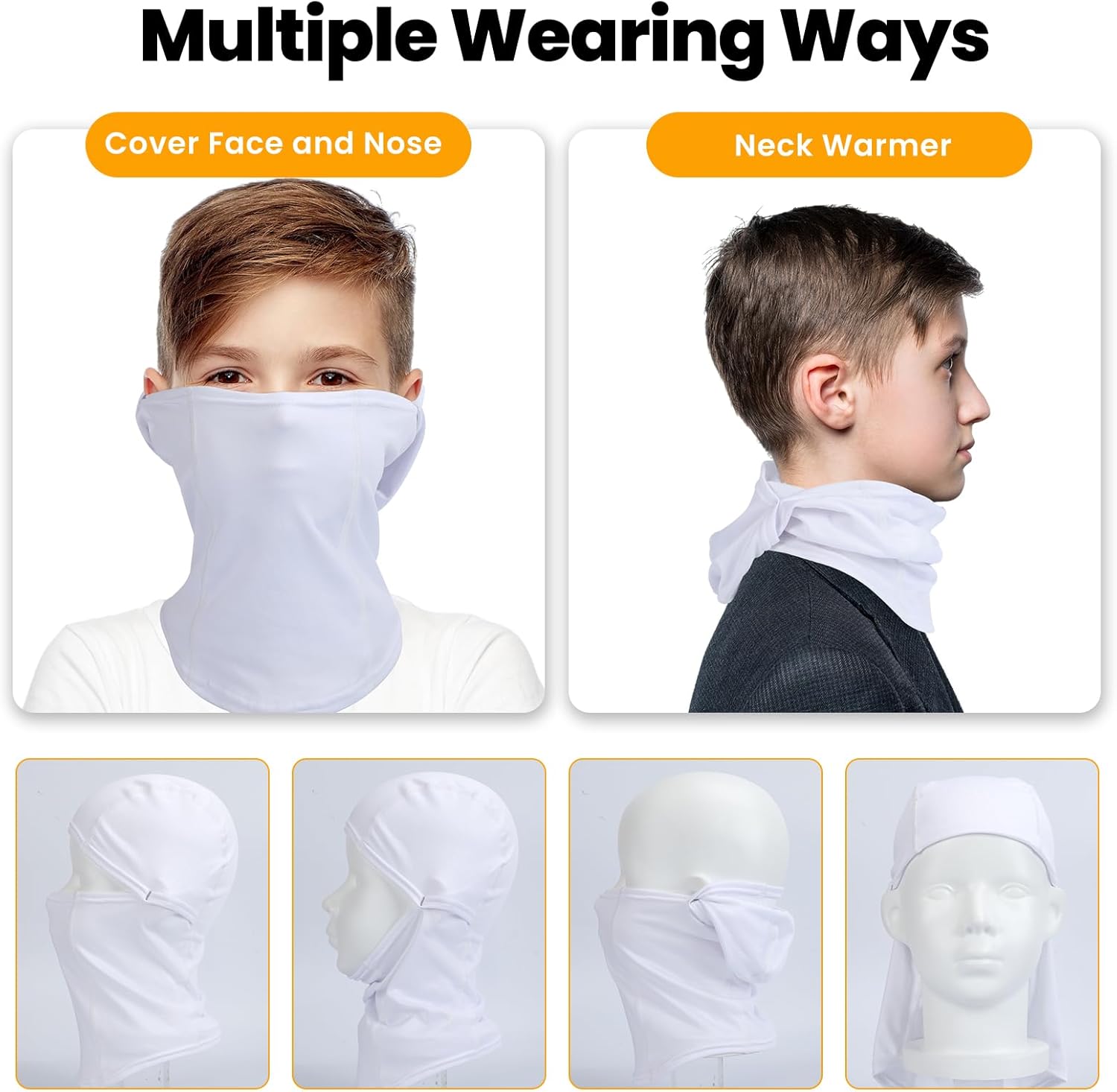 Kids Balaclava Ski Mask Scarf