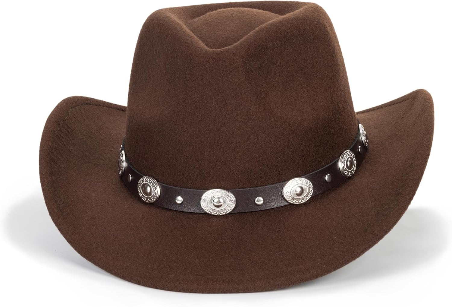 Vikodah Kids Western Cowgirl Fedora Hats for 3-7yr Boys Girls
