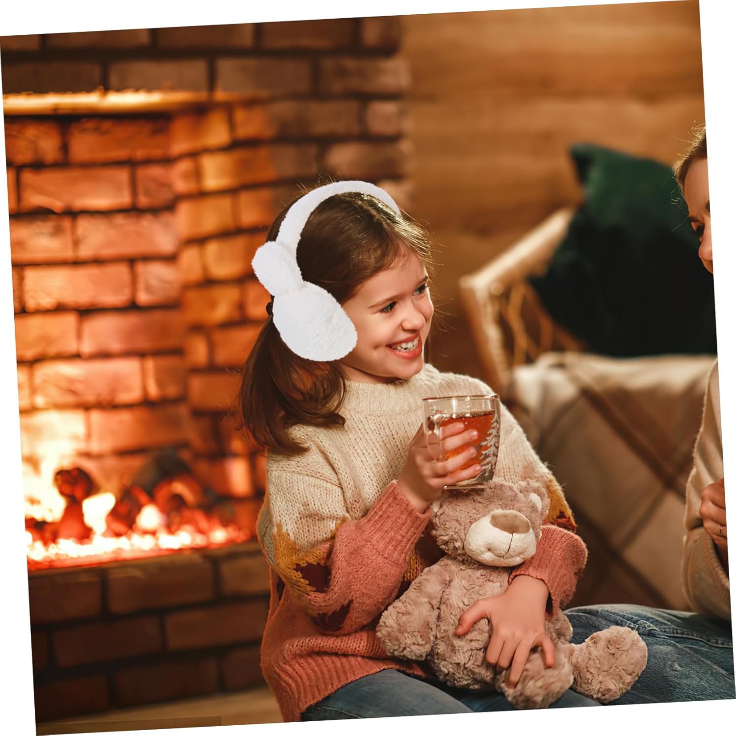Congarteno Winter Ear Muffs Faux Fur Snug for Snugger