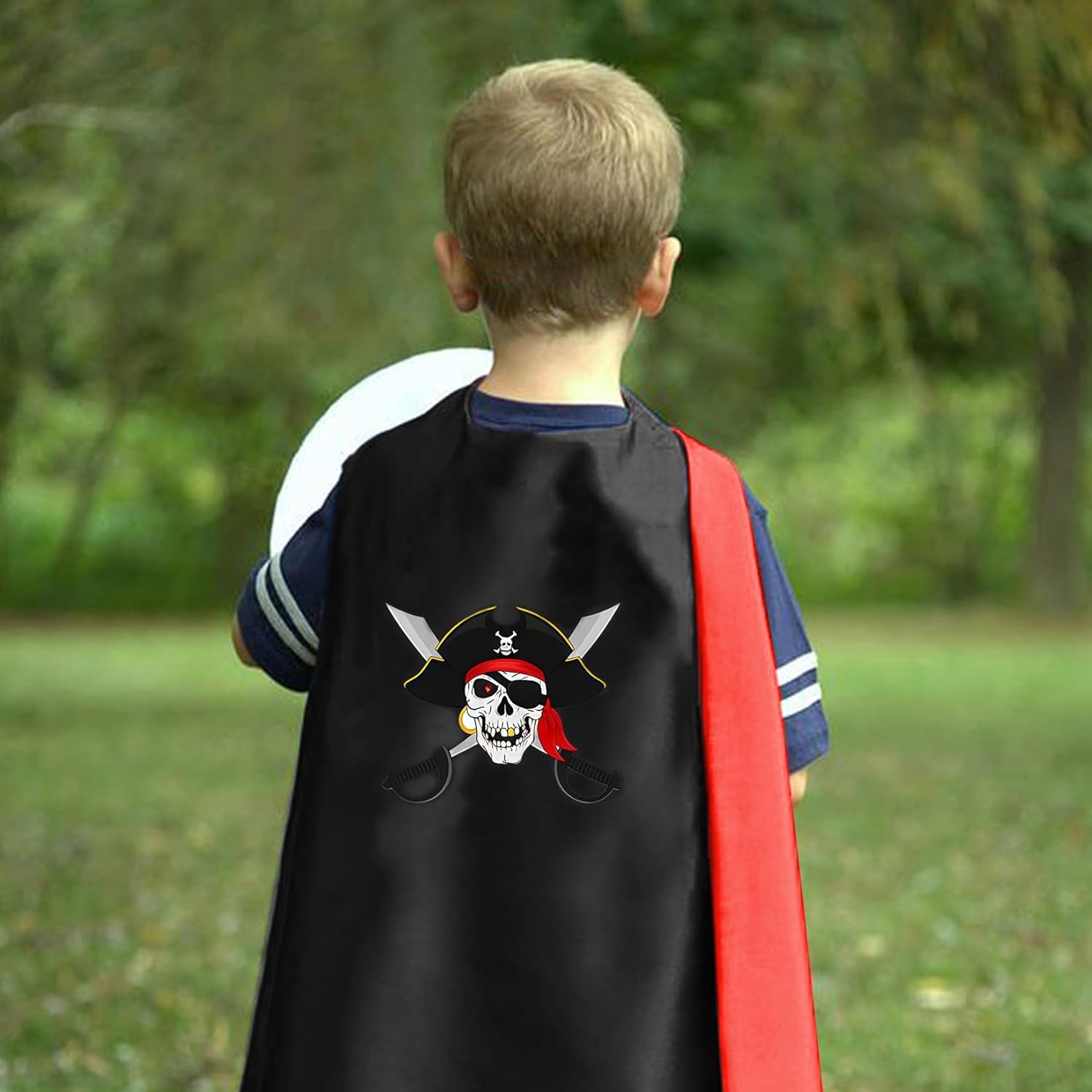 Rio Rand Cartoon Pirate Satin Cape