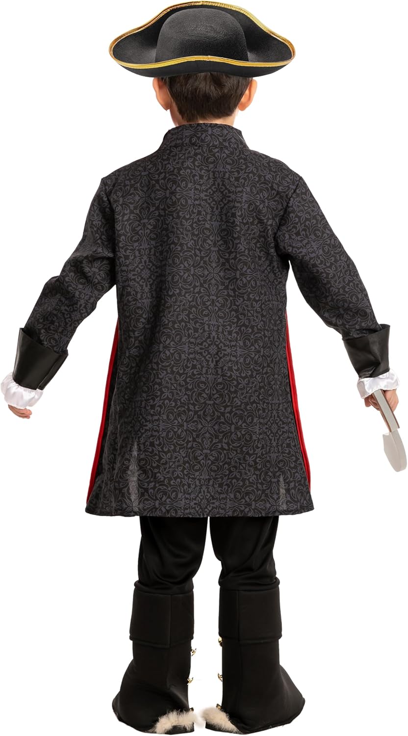 Halloween Pirate Costume for Kids - Captains Best Trick or Treat Setup