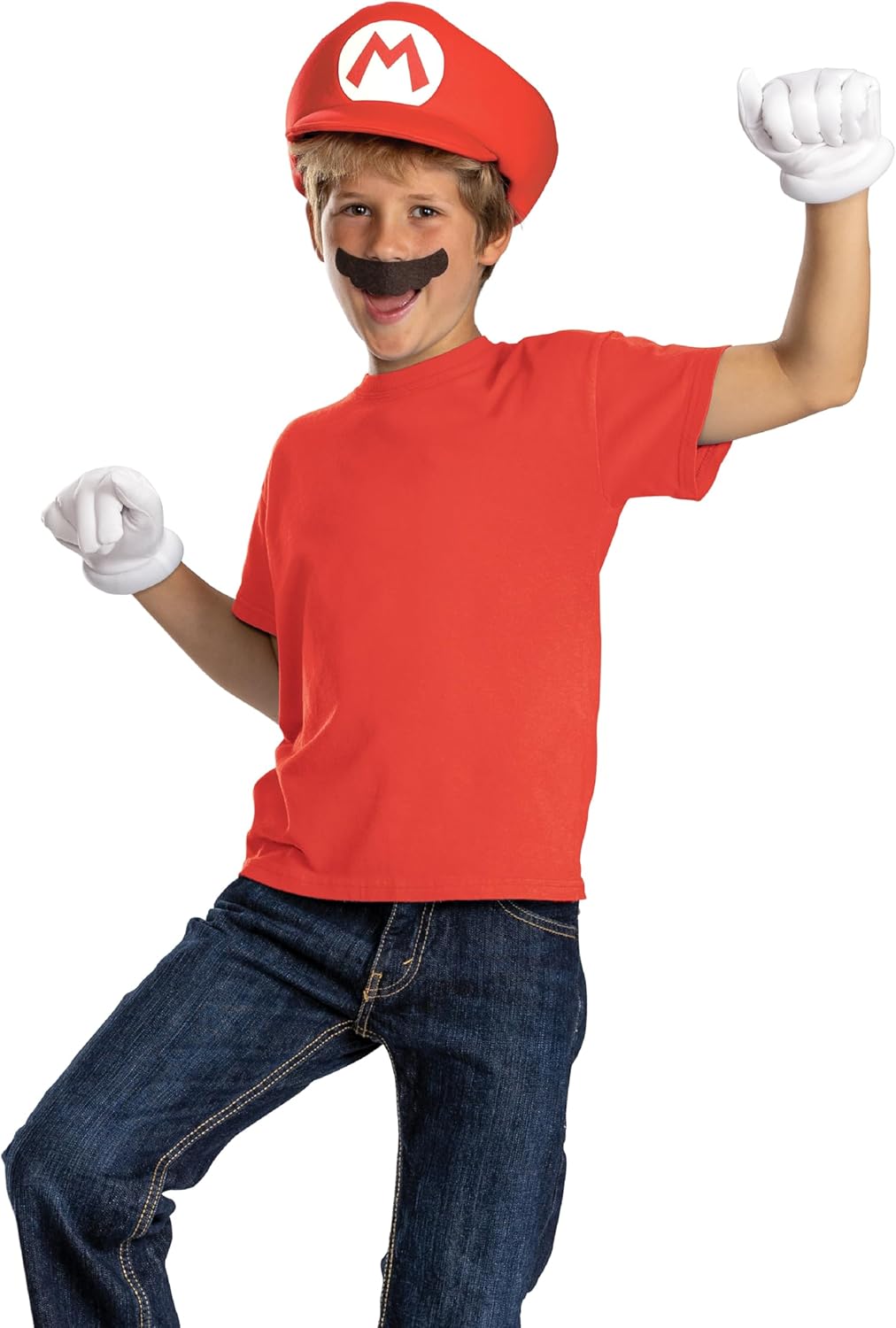 Mario Child Costume Kit - Super Mario Boy Halloween Accessories