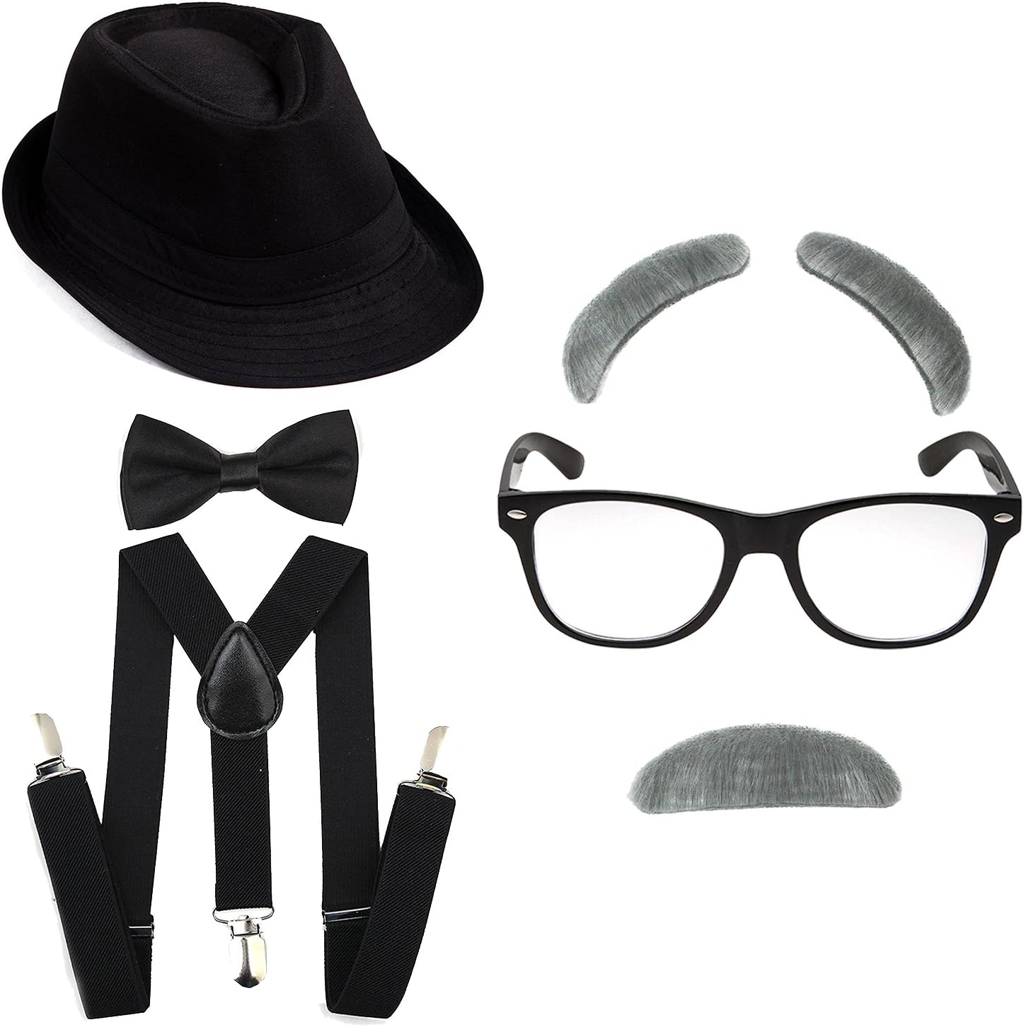 1920s Boys Gangster Costume Set for Kids Adults