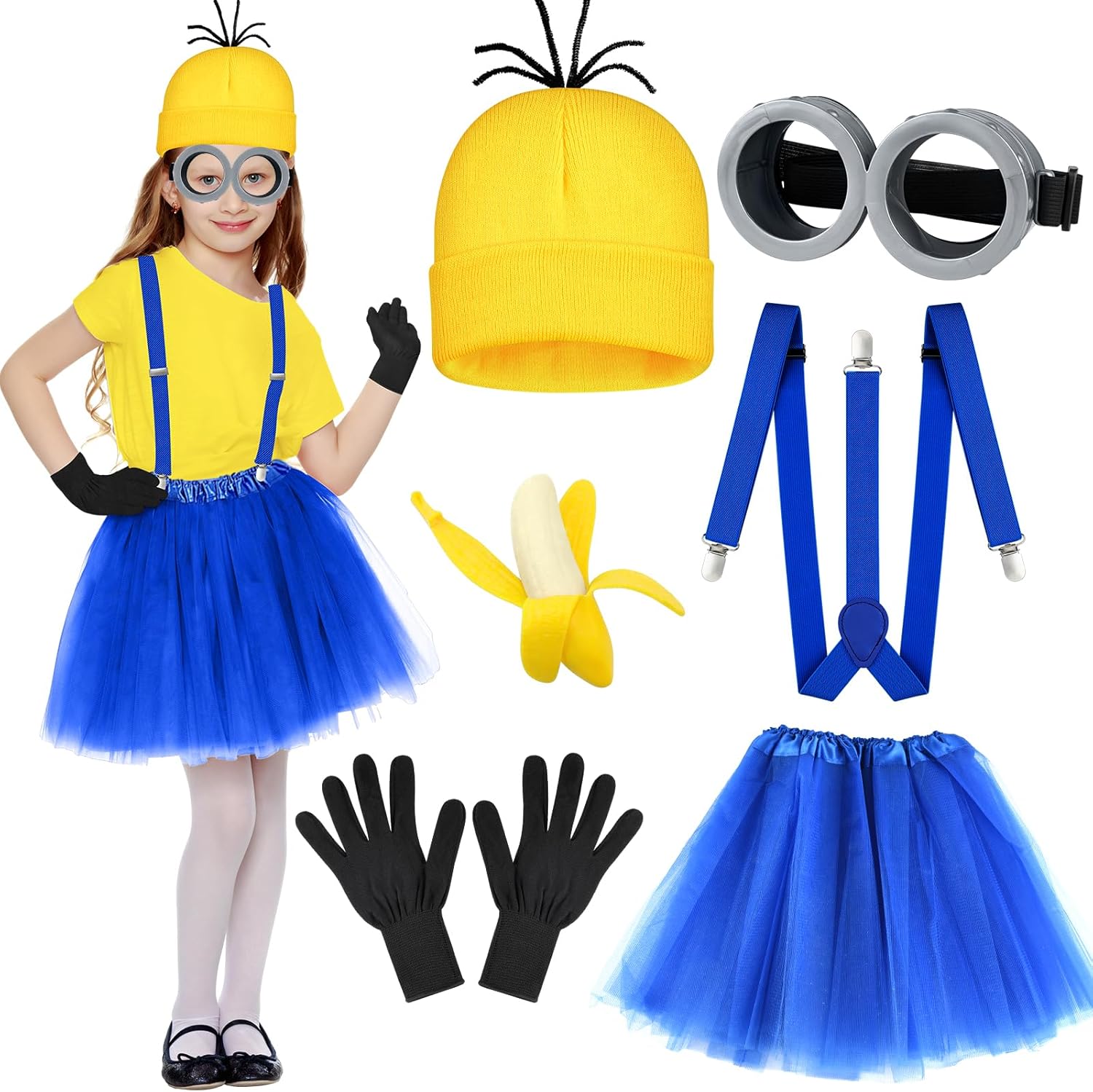 MEEZY Girls Steampunk Steaks Costume Accessories