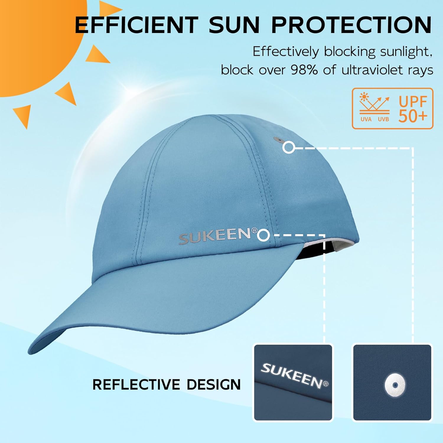 Sukeen Kids Sunhat Baseball Cap