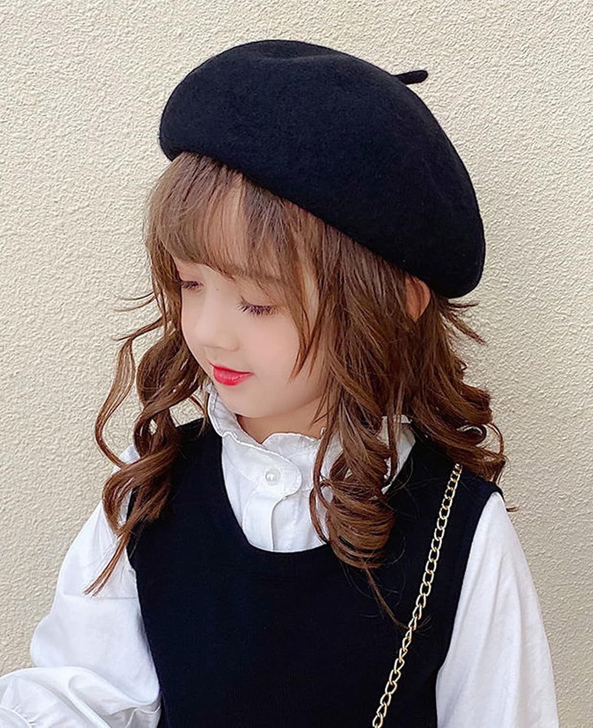Warm French Beret for Kids
