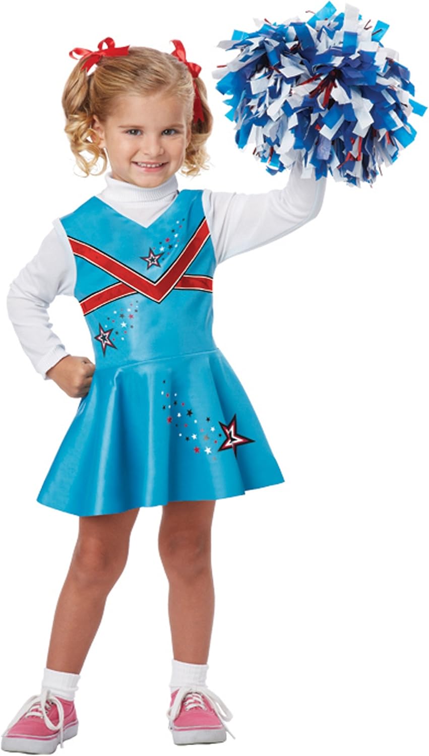 Cheerleader Toddler Costume California Flips ready for fun Sparkle Style - Girls