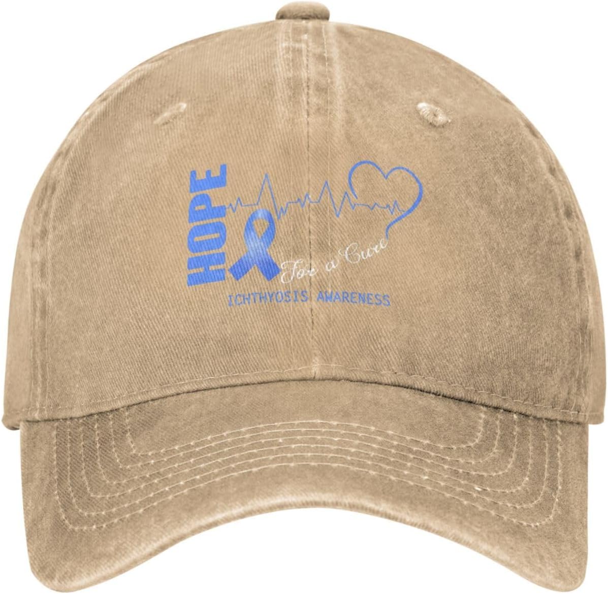 Hope for a Cure Ichthyosis Awareness Baseball Hat