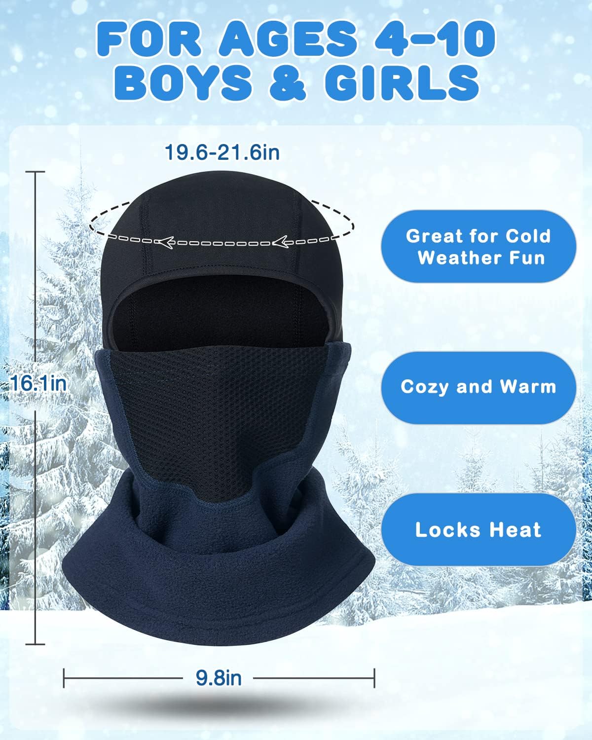 Venswell Helmet Liner Balaclava Ski Mask - Stay Safe in Winter