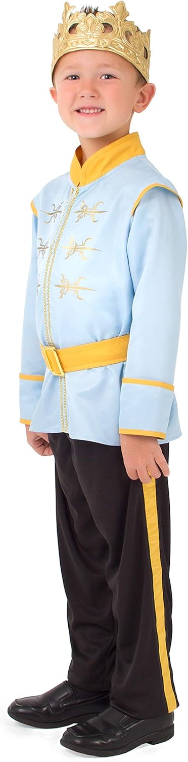 Golden Prince and King Crowns Costume Accessory