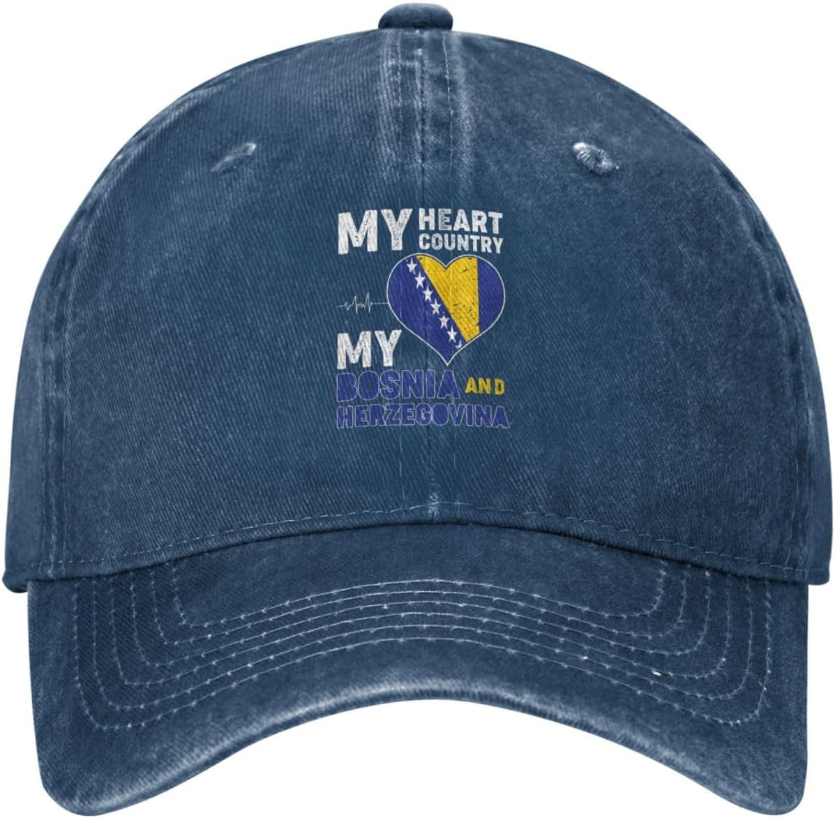 My Heart My Country Baseball Cap