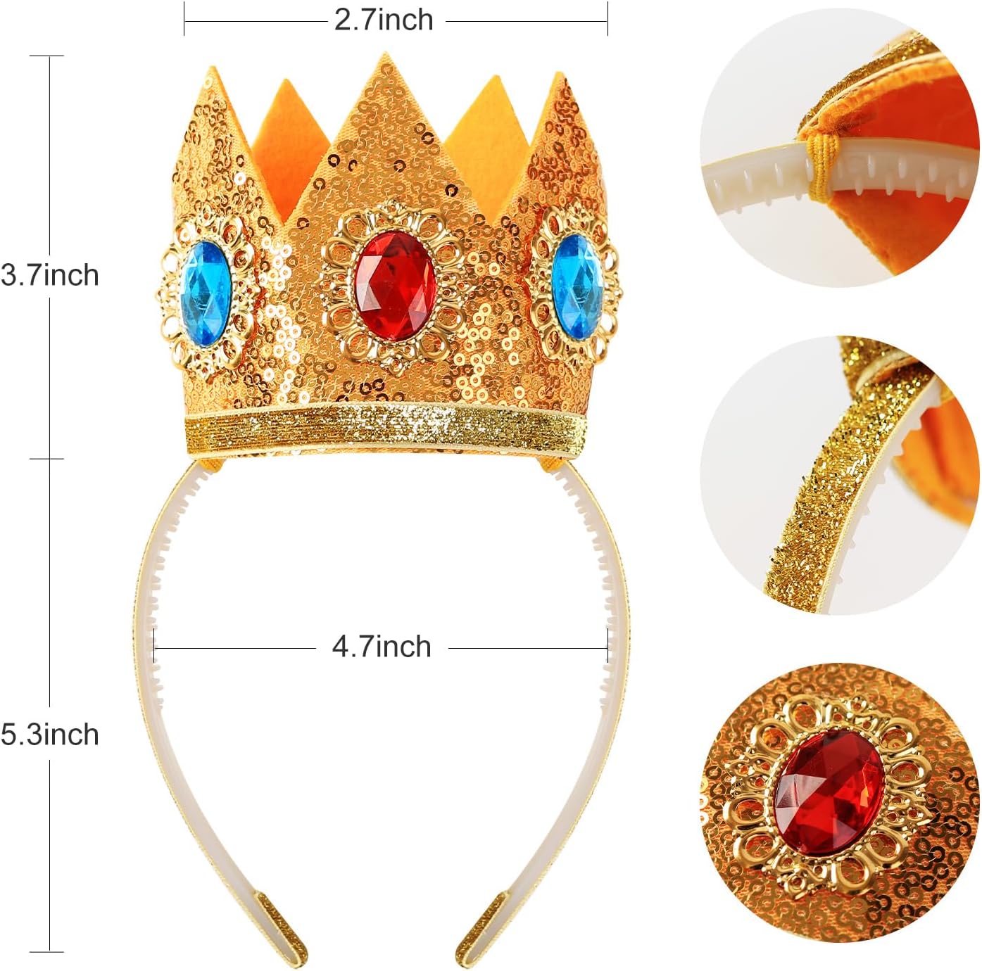 Princess Party Accessories Set for Girls Women