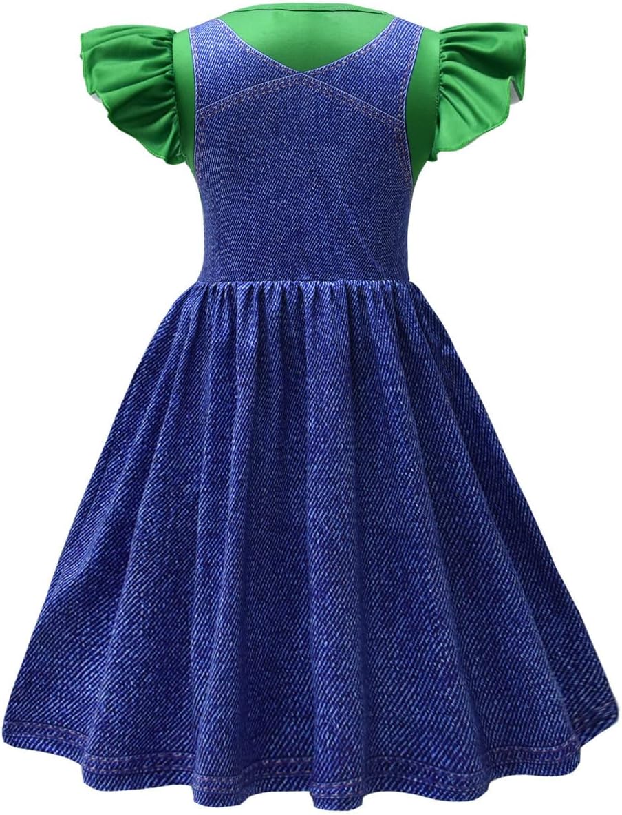 Super Bros Princess Costume Girls Work