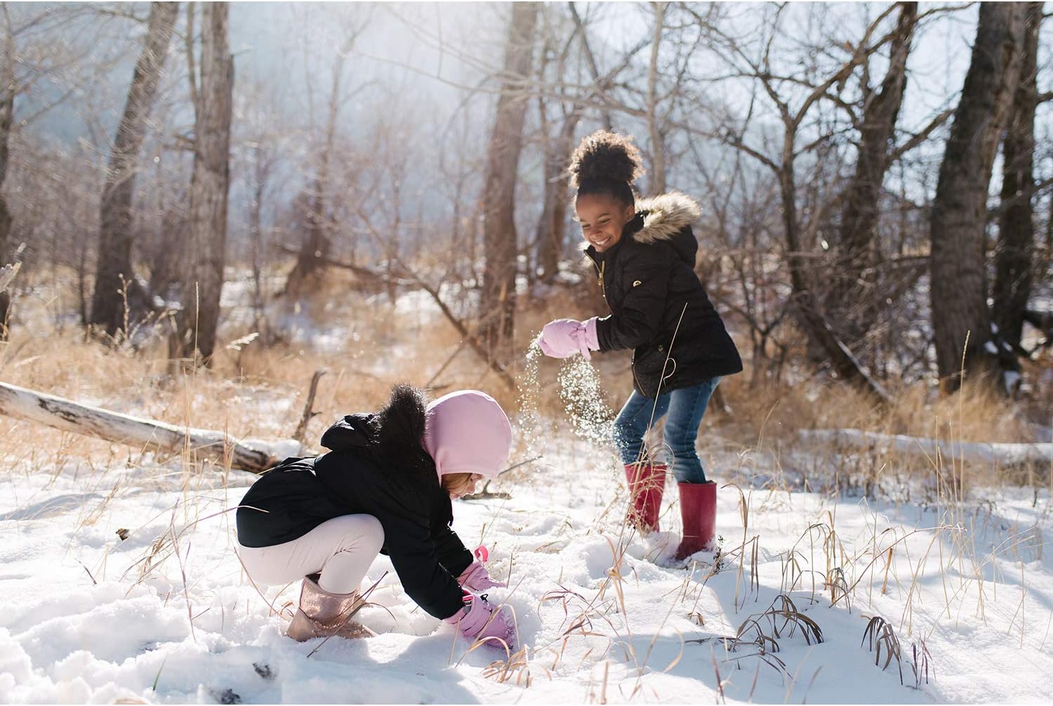 Zelda Matilda Winter mittens for kids