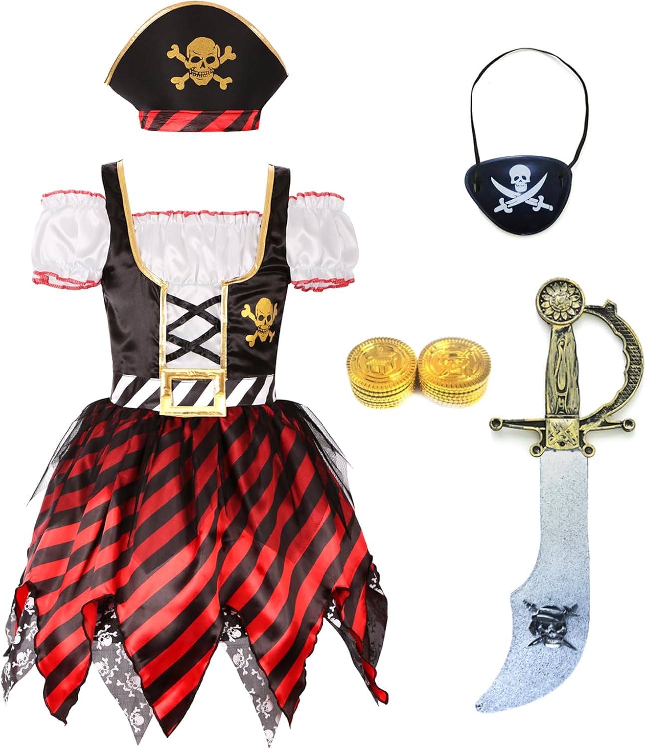 Girl Pirate Princess Costume