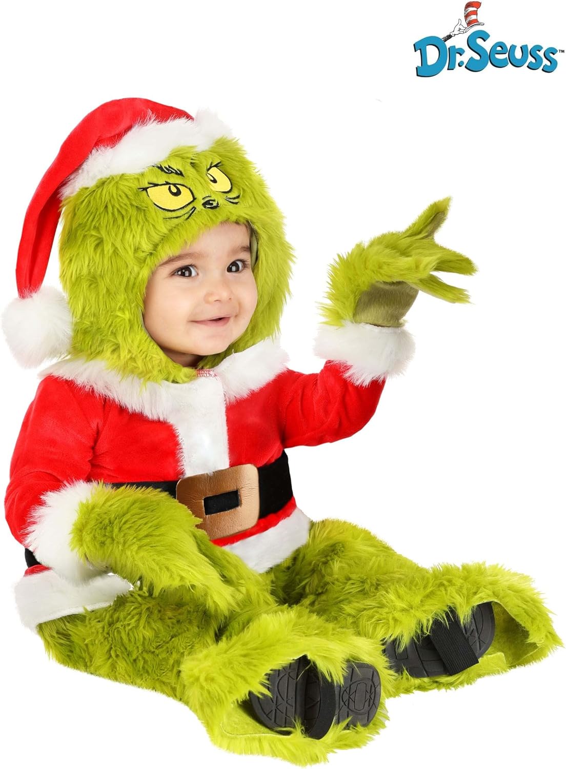 Dr Seuss Grinch Halloween Fun Costume - Infant - Baby