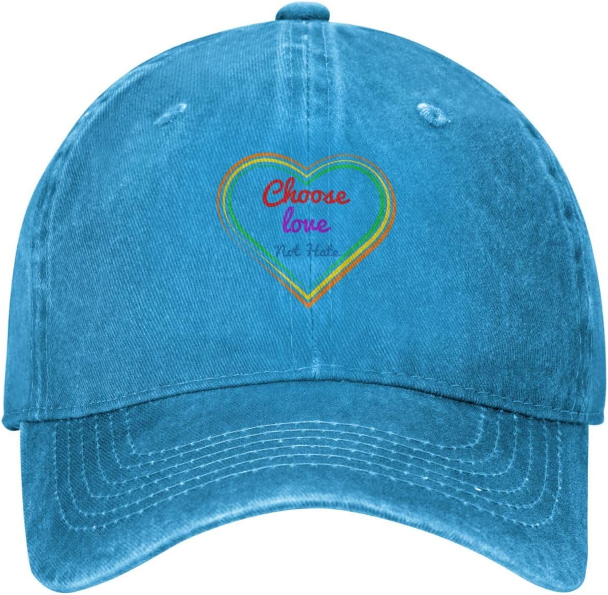 RTATBY Choose Love Not Hate Baseball Cap