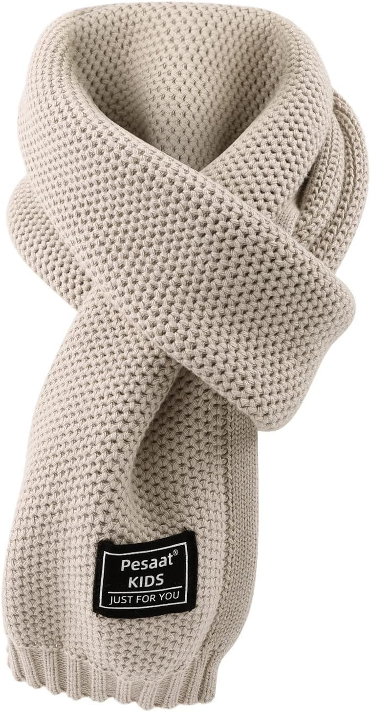 Pesaat Winter Infinity Scarf for Kids - Soft Warm heavenly design
