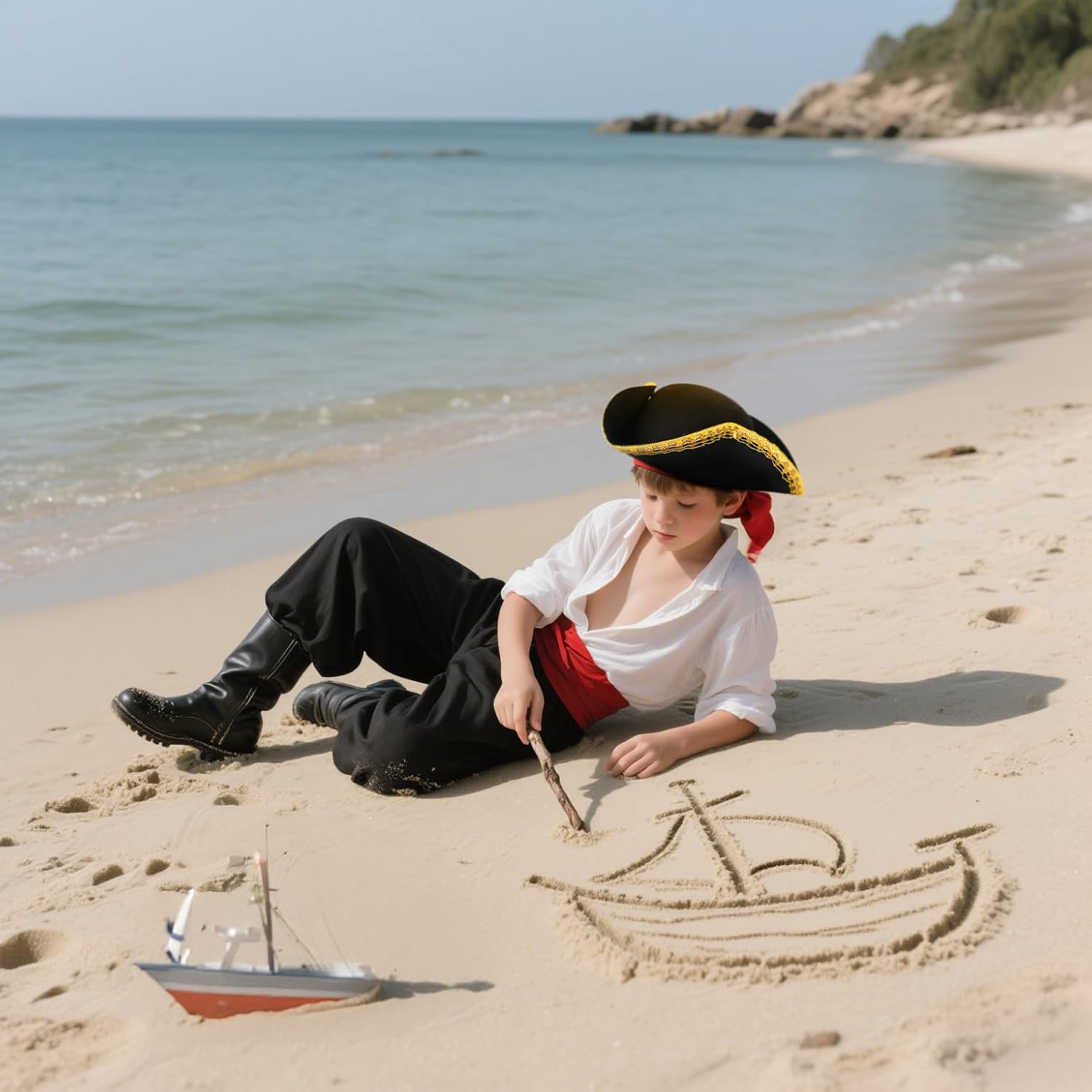 VZQI Pirate Hat for Kids