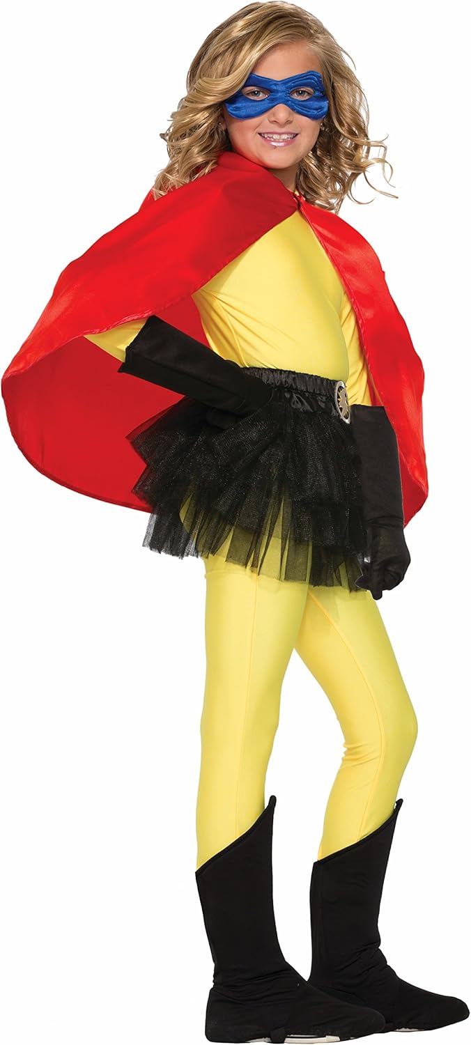Rubies Super Hero Costume Cape Red - Battle Ready Cap