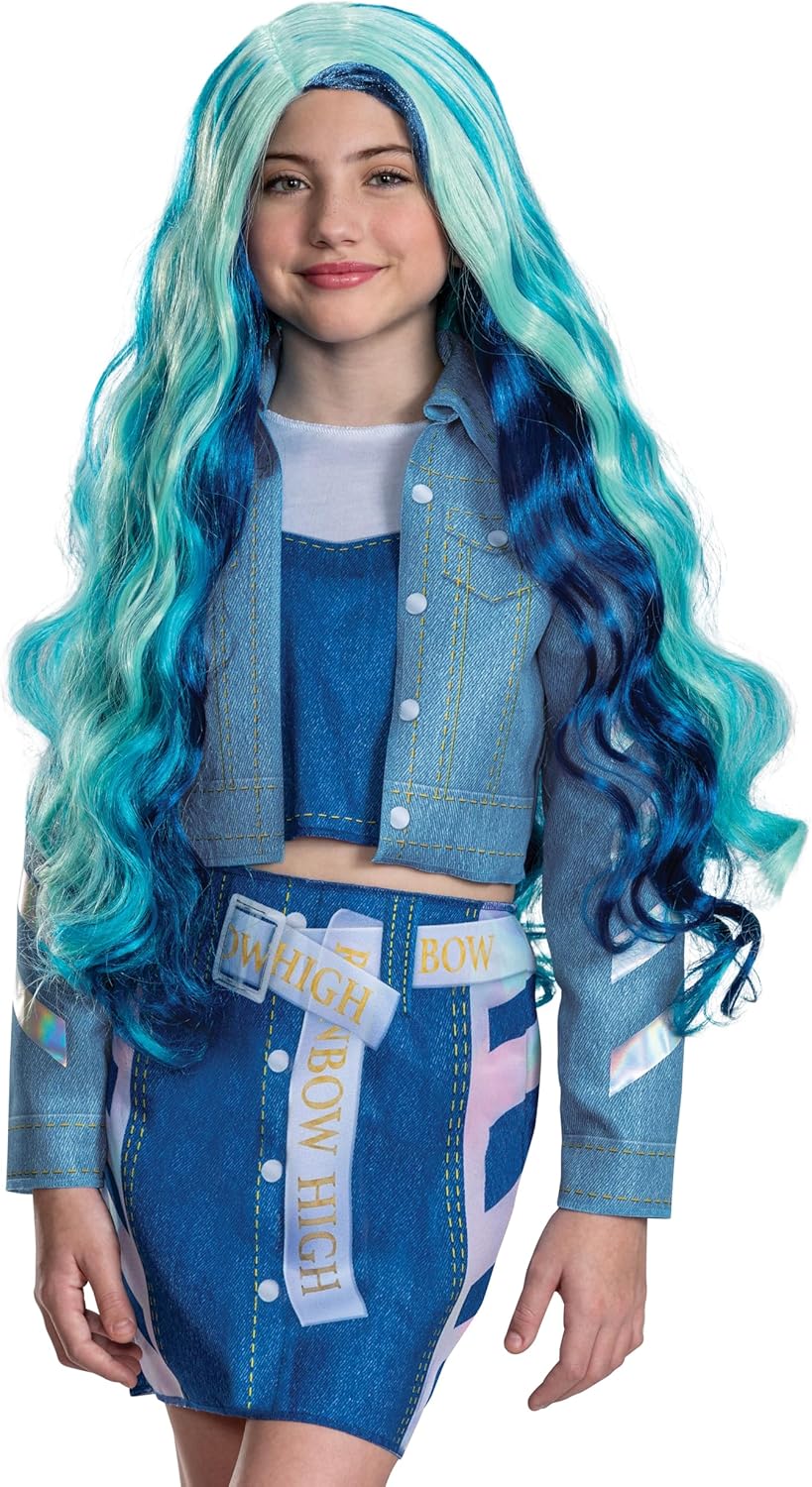 Disguise Rainbow High Skylar Wig for Kids