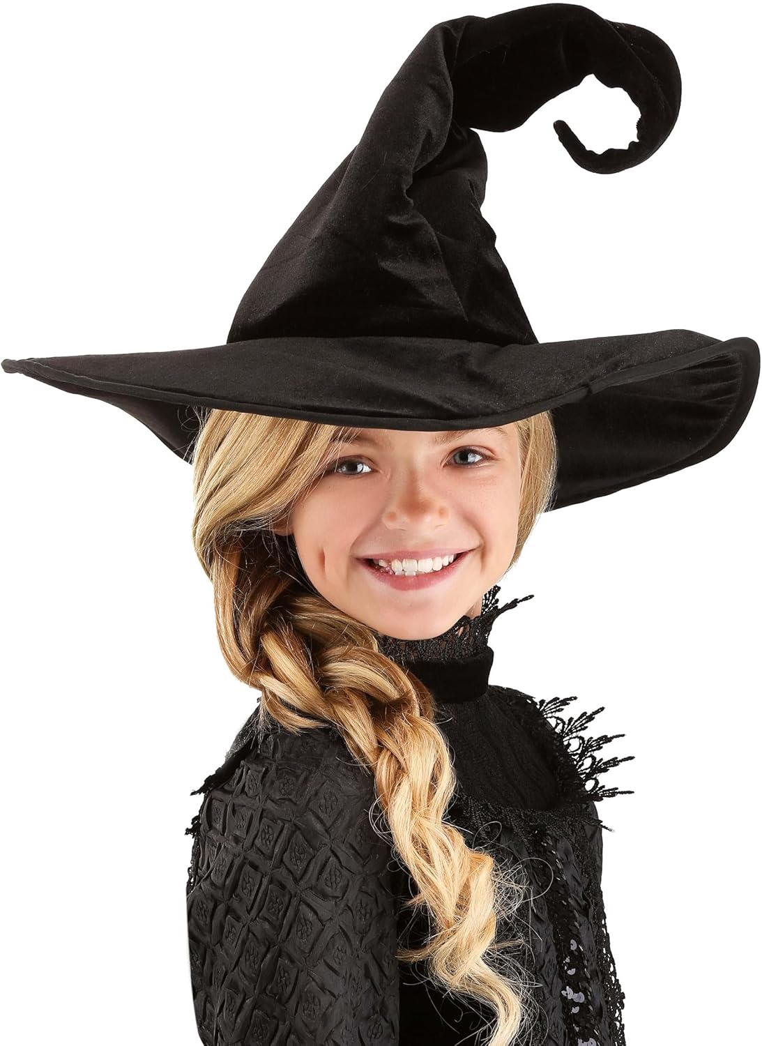Fun Costumes Kids Witch Hat Deluxe Standard Jumping Into an Enchanted World