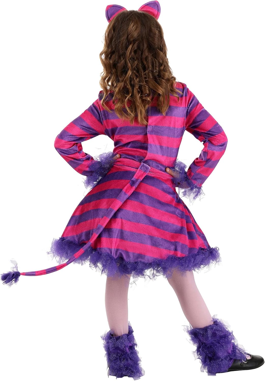 Mischievous Cheshire Cat Costume for Girls