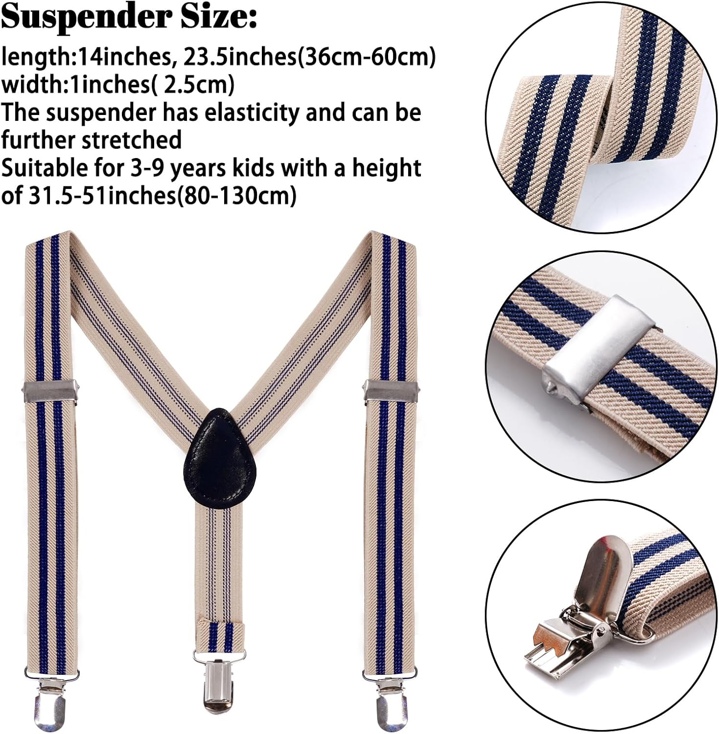 Stylish Kids Newsboy Cap Set with Suspenders for Weddings and More