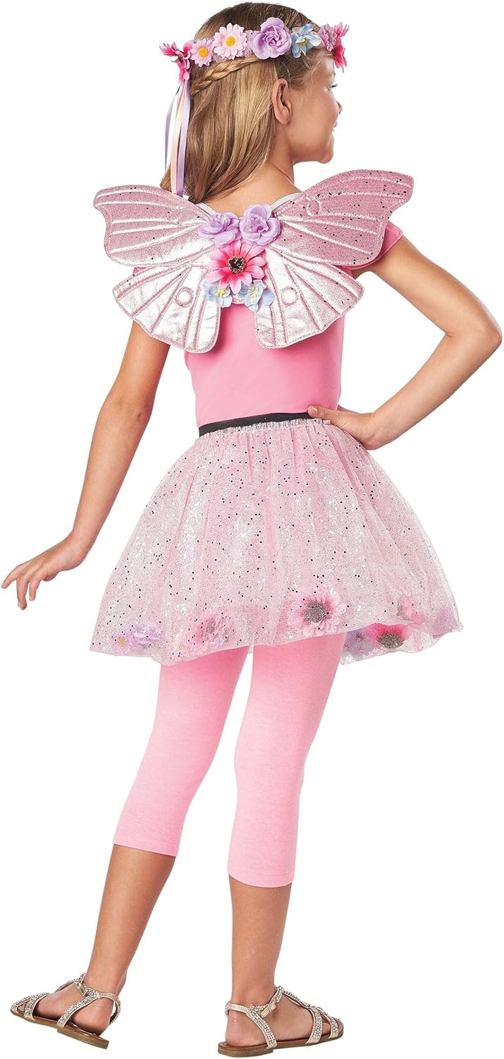 Fun Costumes - Fairy Wings Girls Costume Overalls