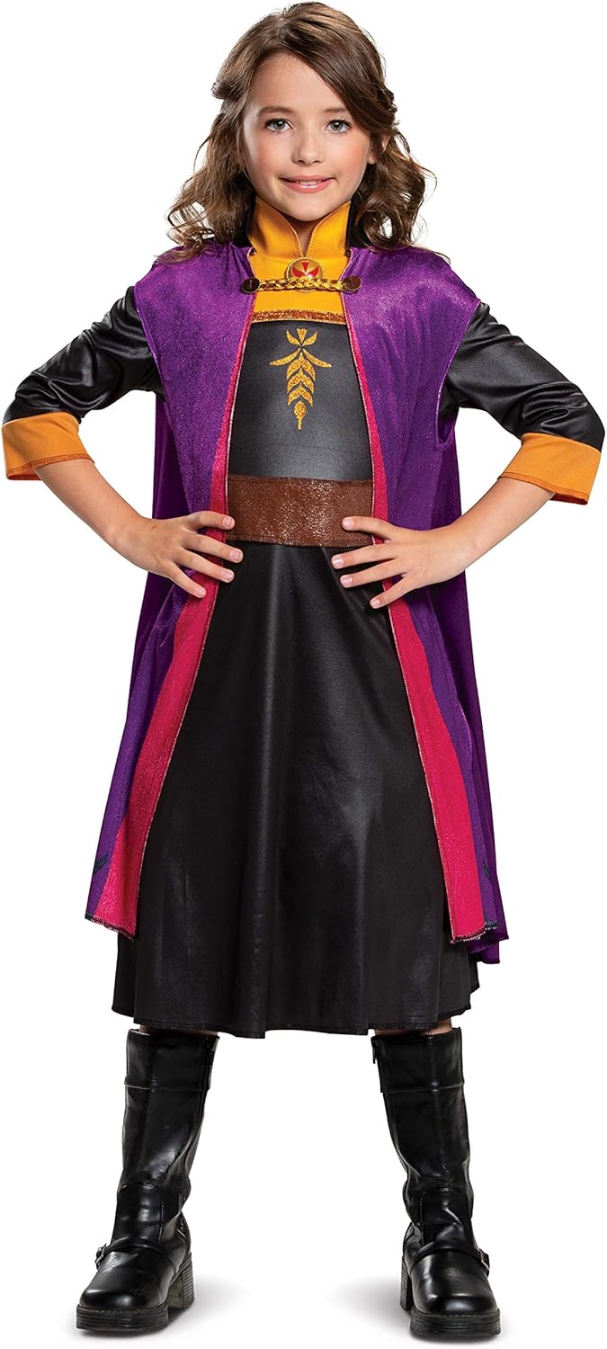 Quirky Disney Frozen 2 Girls Halloween Costume Perfect for Spooktacular Day