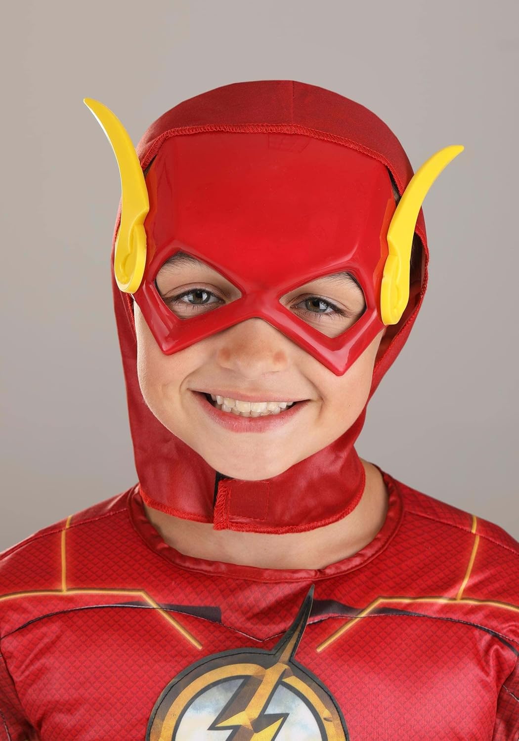 Deluxe Red Superhero Costume for Kids Movie Comic Cosplay