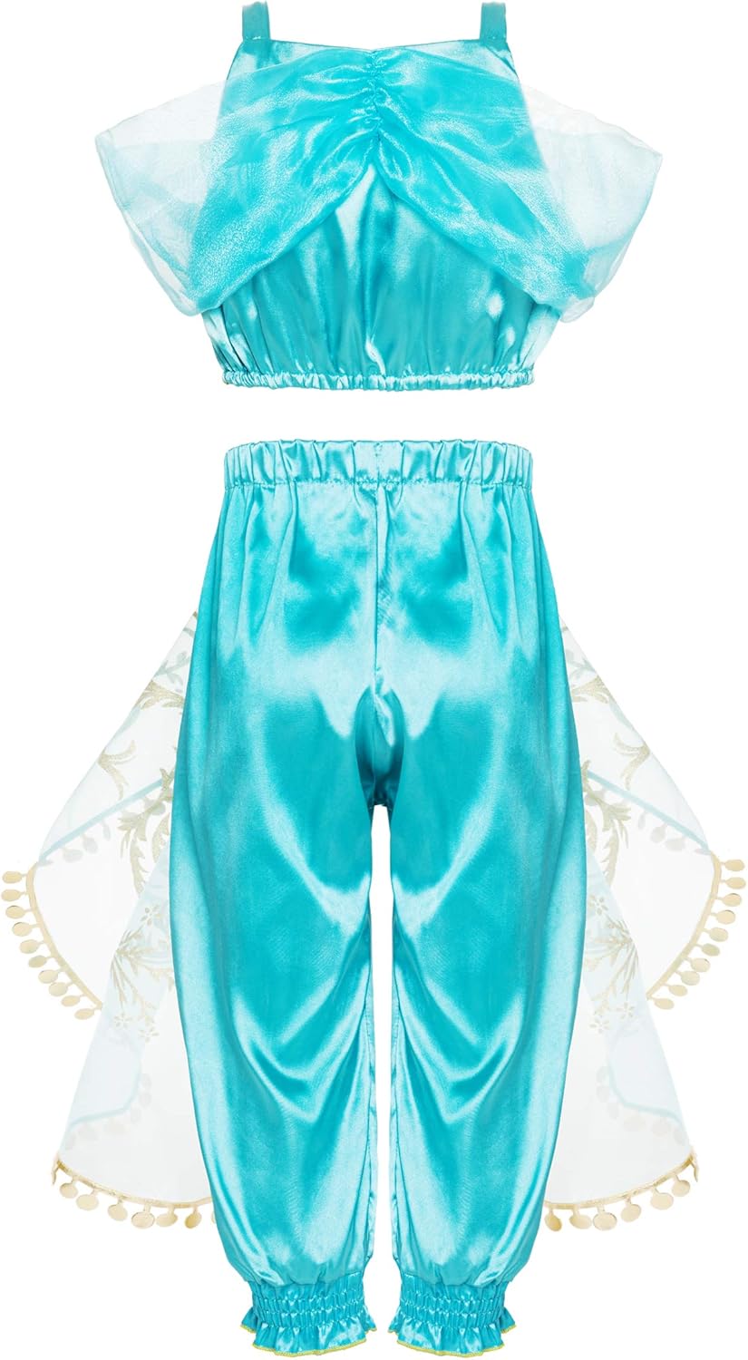 Funna Princess Costume for Girls Party Outfit