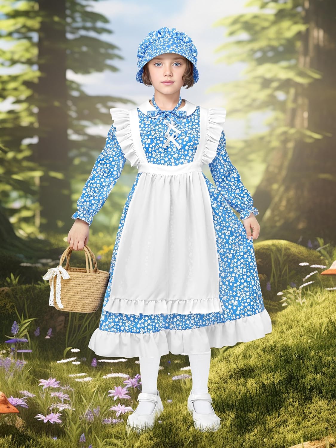 SOMSOC Complete Colonial Girl Dress Set