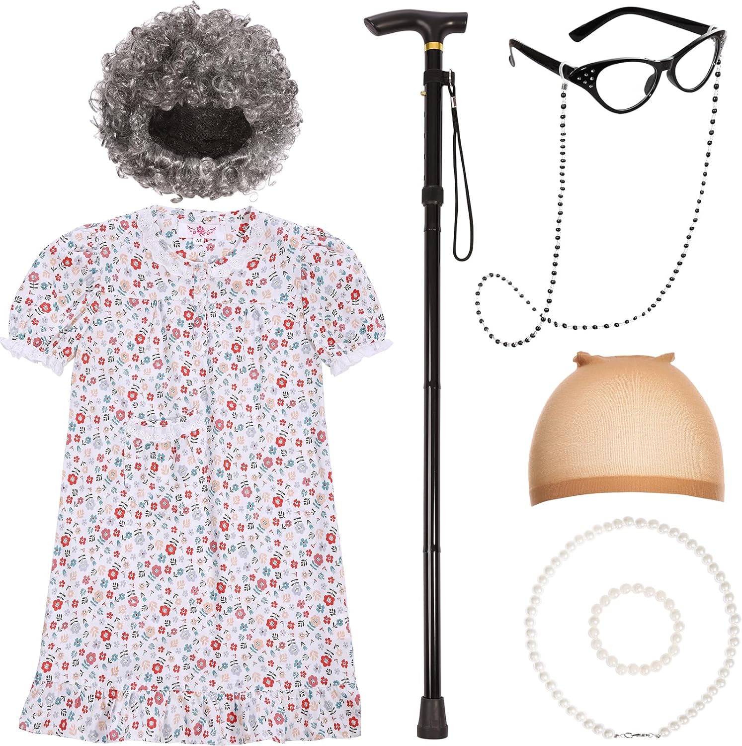 Adore the 100-Day Old Lady Character Perfect for Girls