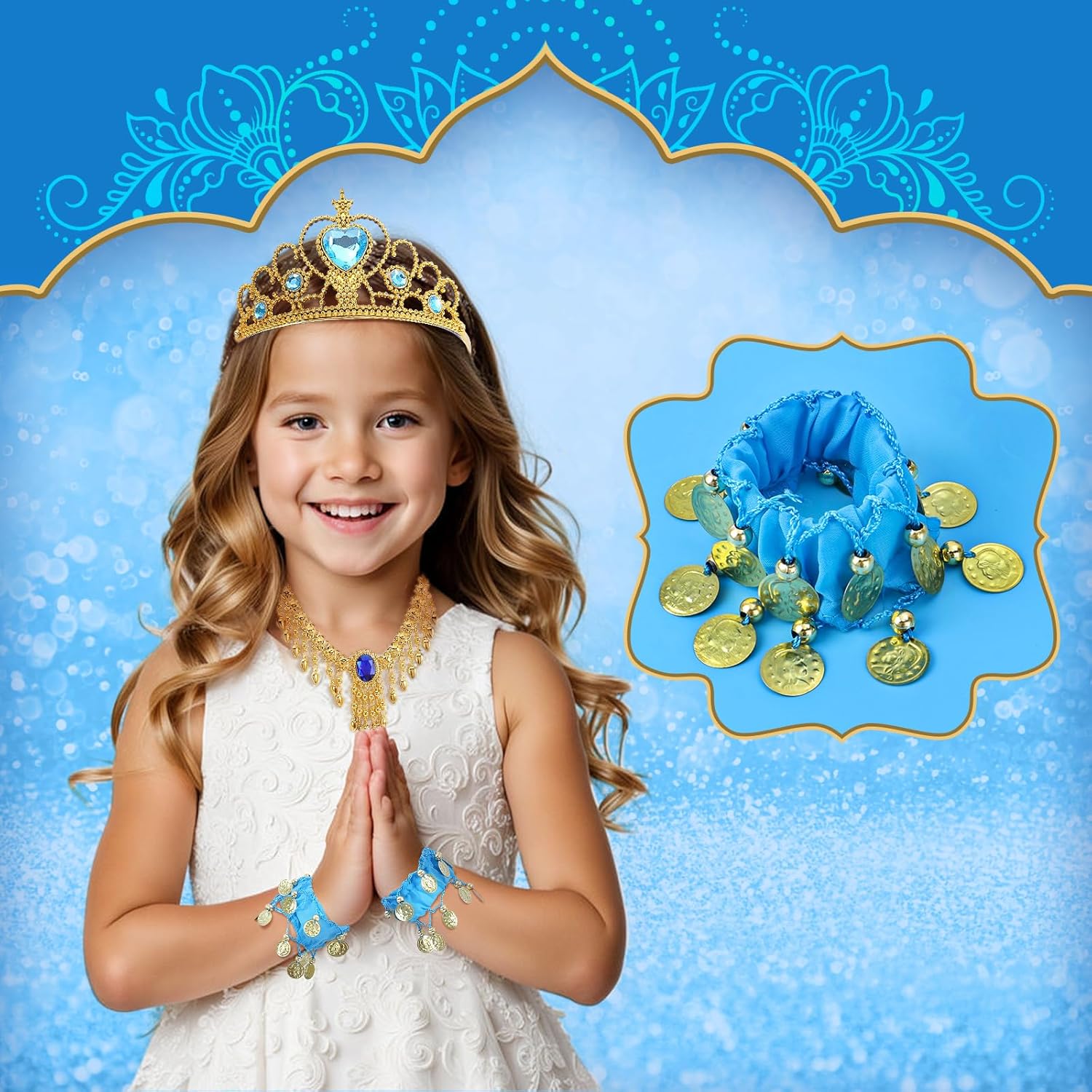 GC Princess Jasmine Costume Set for Kids