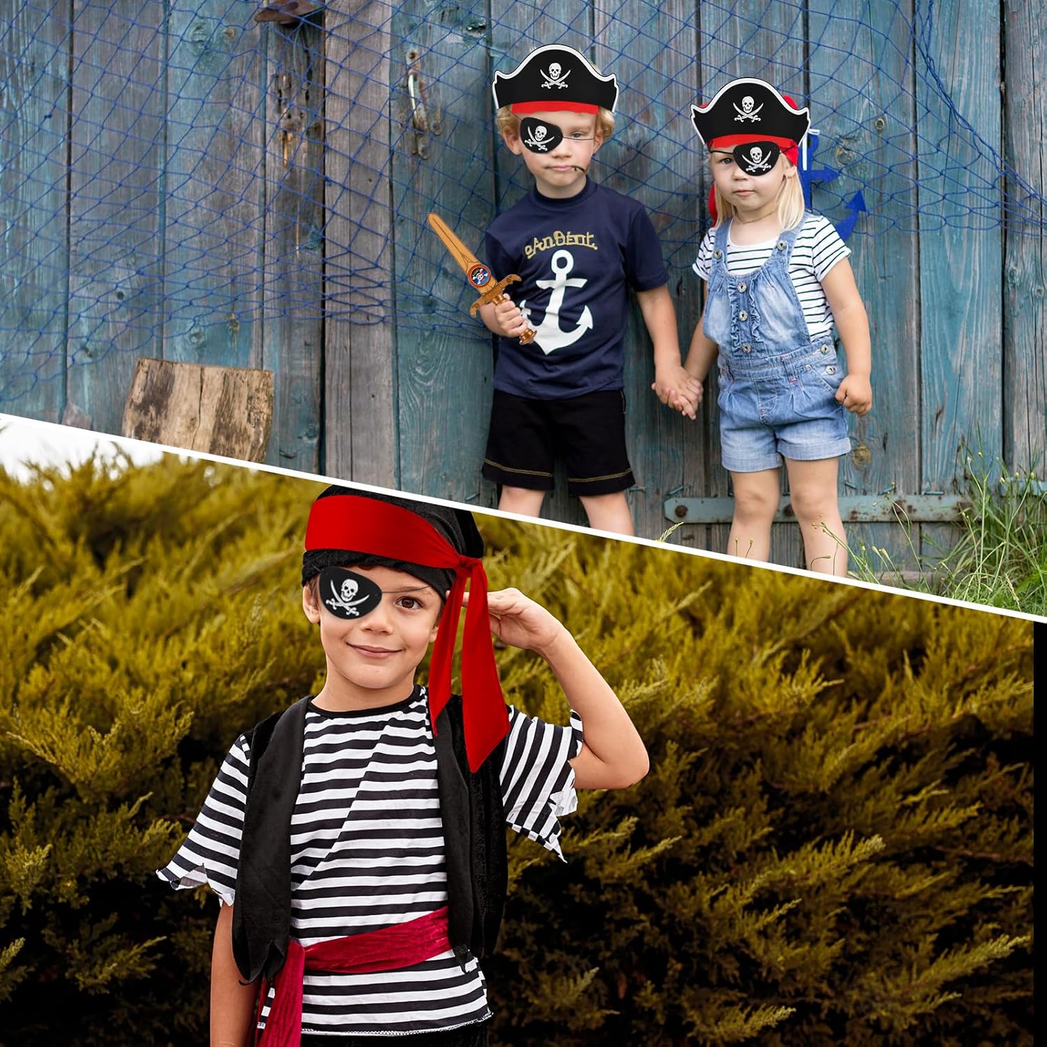 Perfect for Trick-or-Treating or Pirate Parties