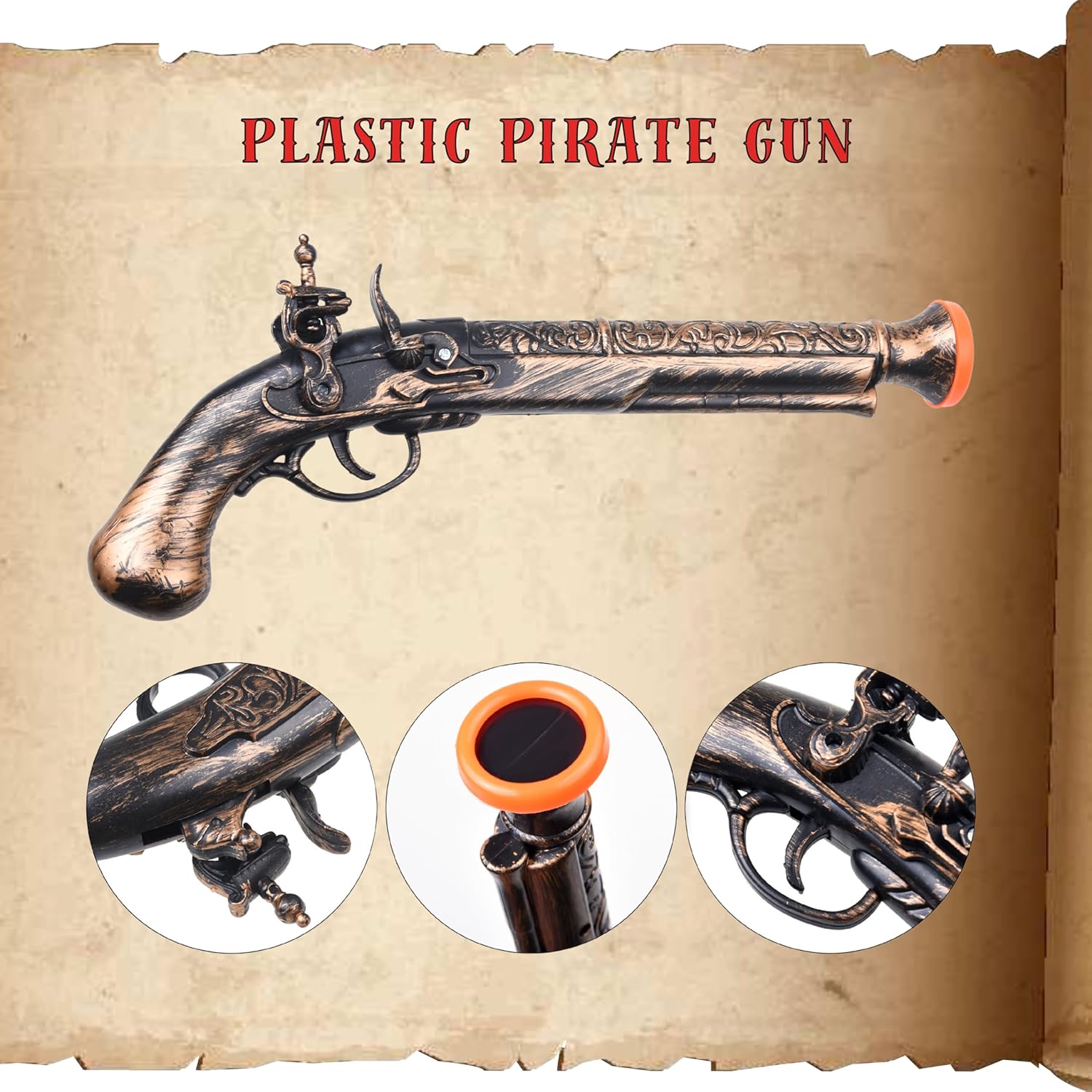 Eco-Fused Pirate Accessories Set for Boys