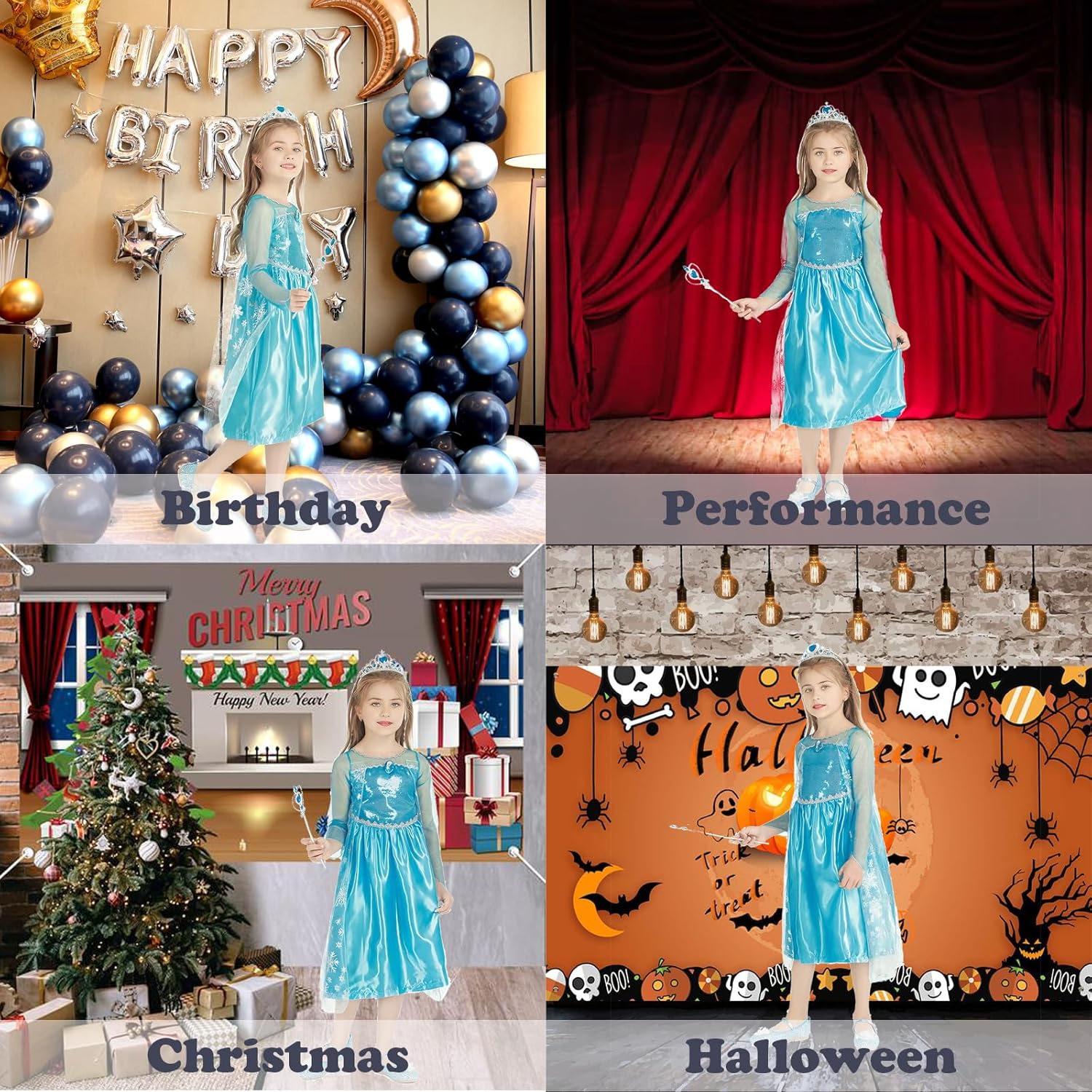 Girls Princess Dress