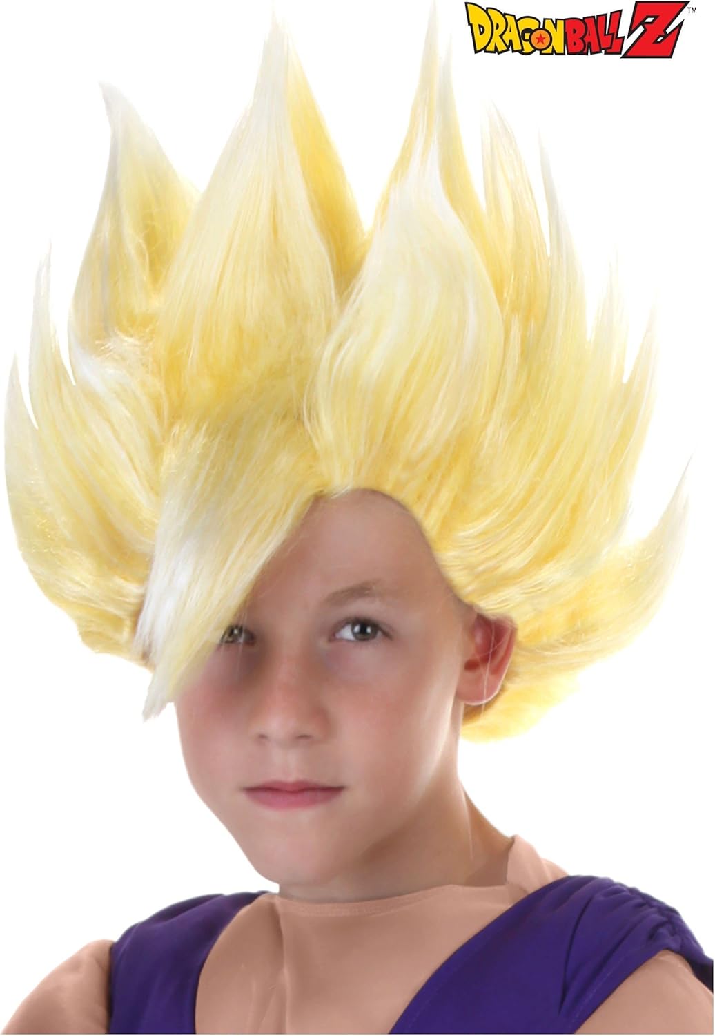 Dragon Ball Z Gohan Wig for Boys Spiky Official