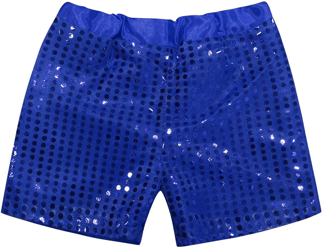 Toddler Sequin Glitter Dance Shorts for Boys Girls
