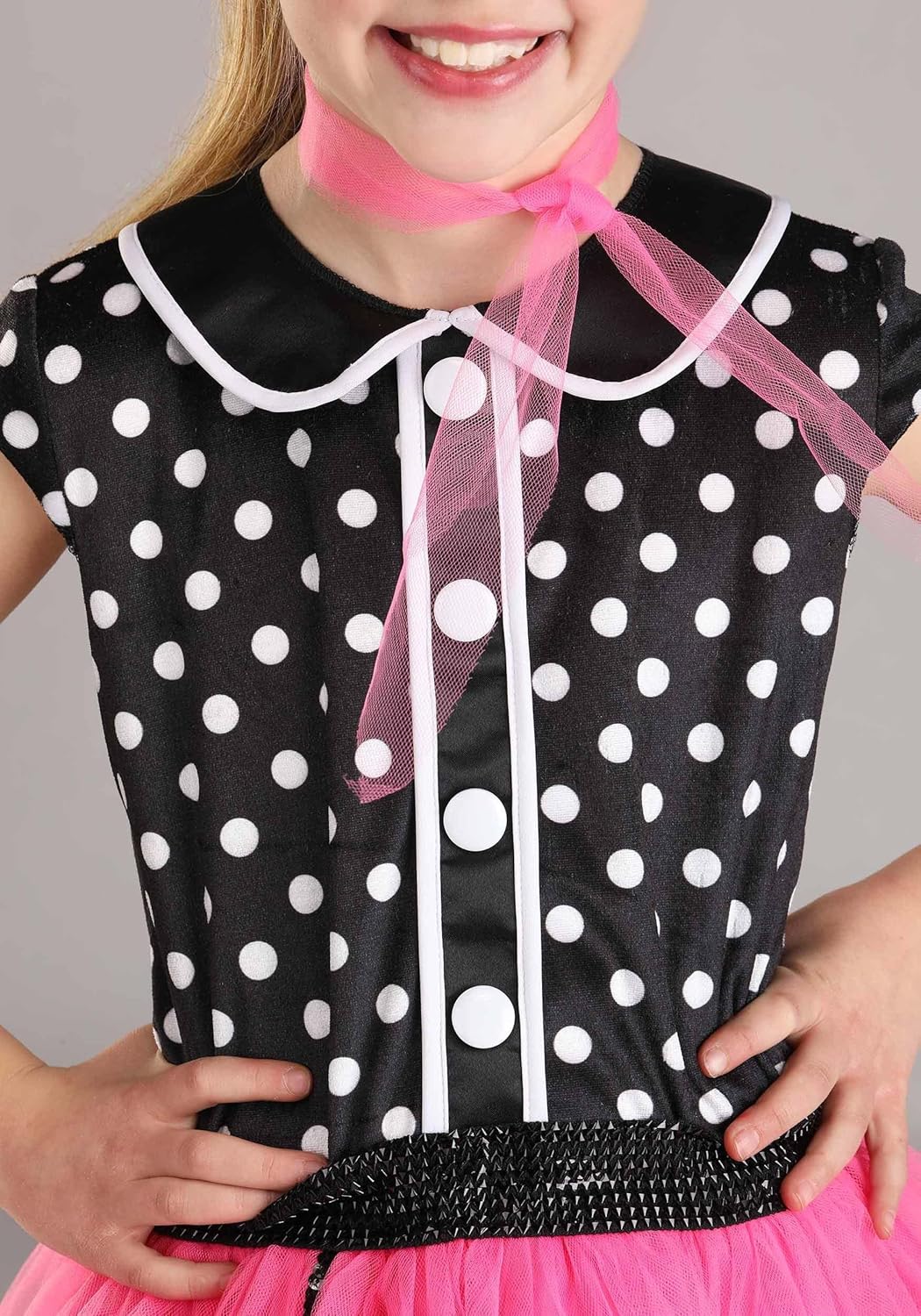Classic 50s Poodle Skirt Costume for Kids