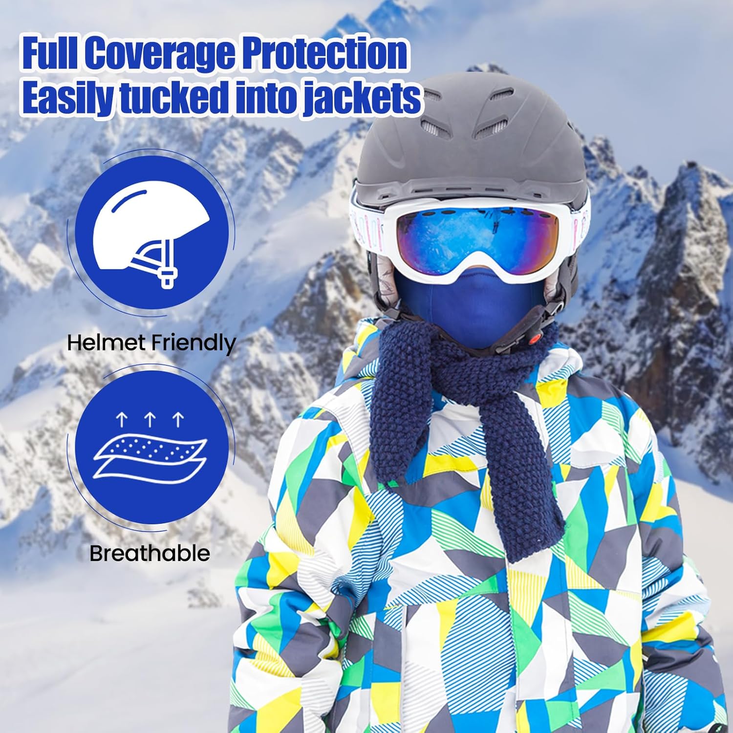 Stay Cozy in Cold Weatherwith Our New Balaclava Ski Mask