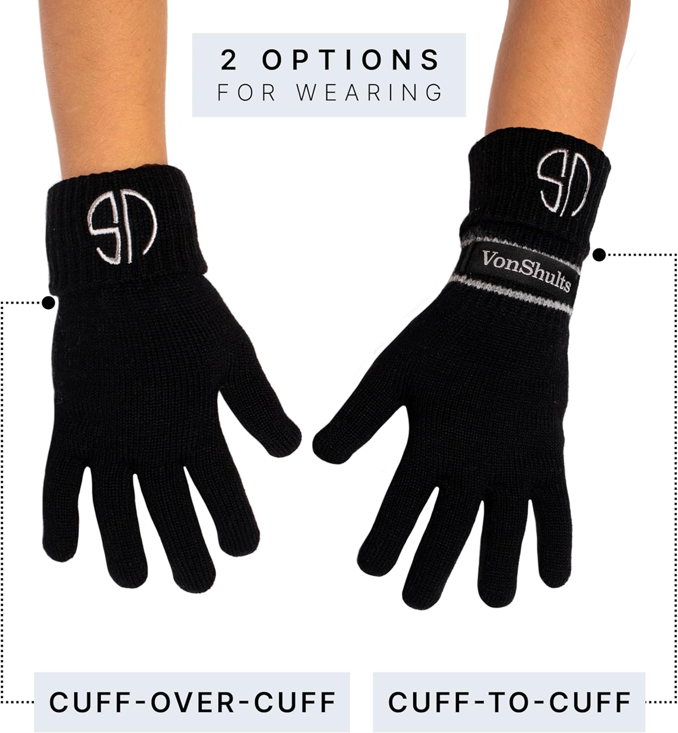 Exclusive Kids Winter Gloves - Soft Merino Wool