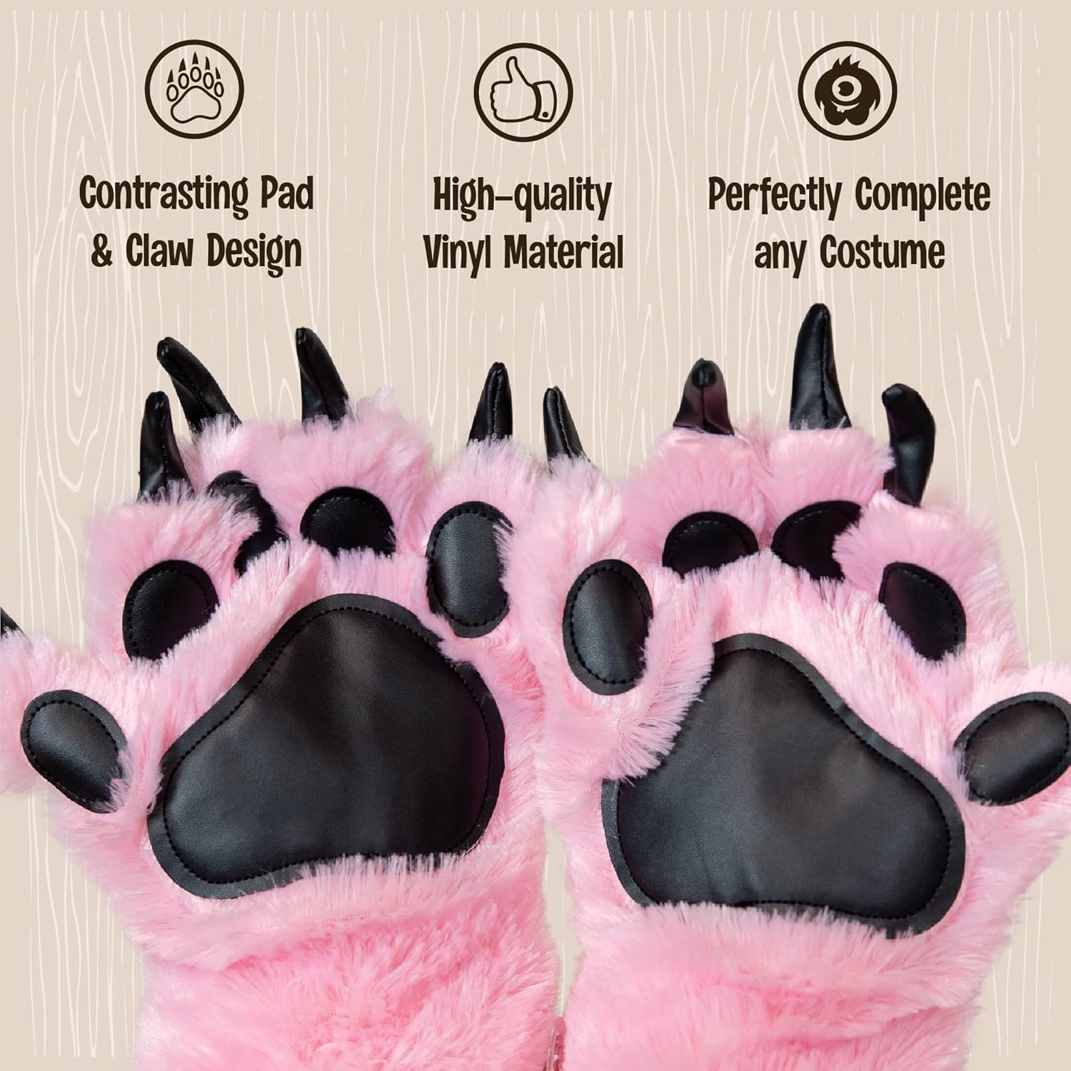Lazy One Animal Paw Mittens for Adults Kids Soft recalled now