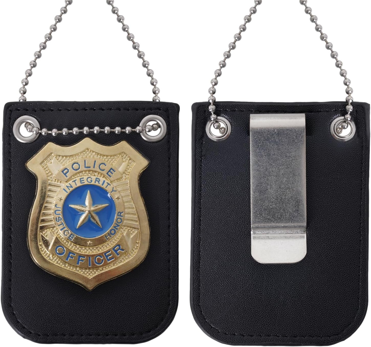 Premium Police Badge and Handcuff Set for Kids
