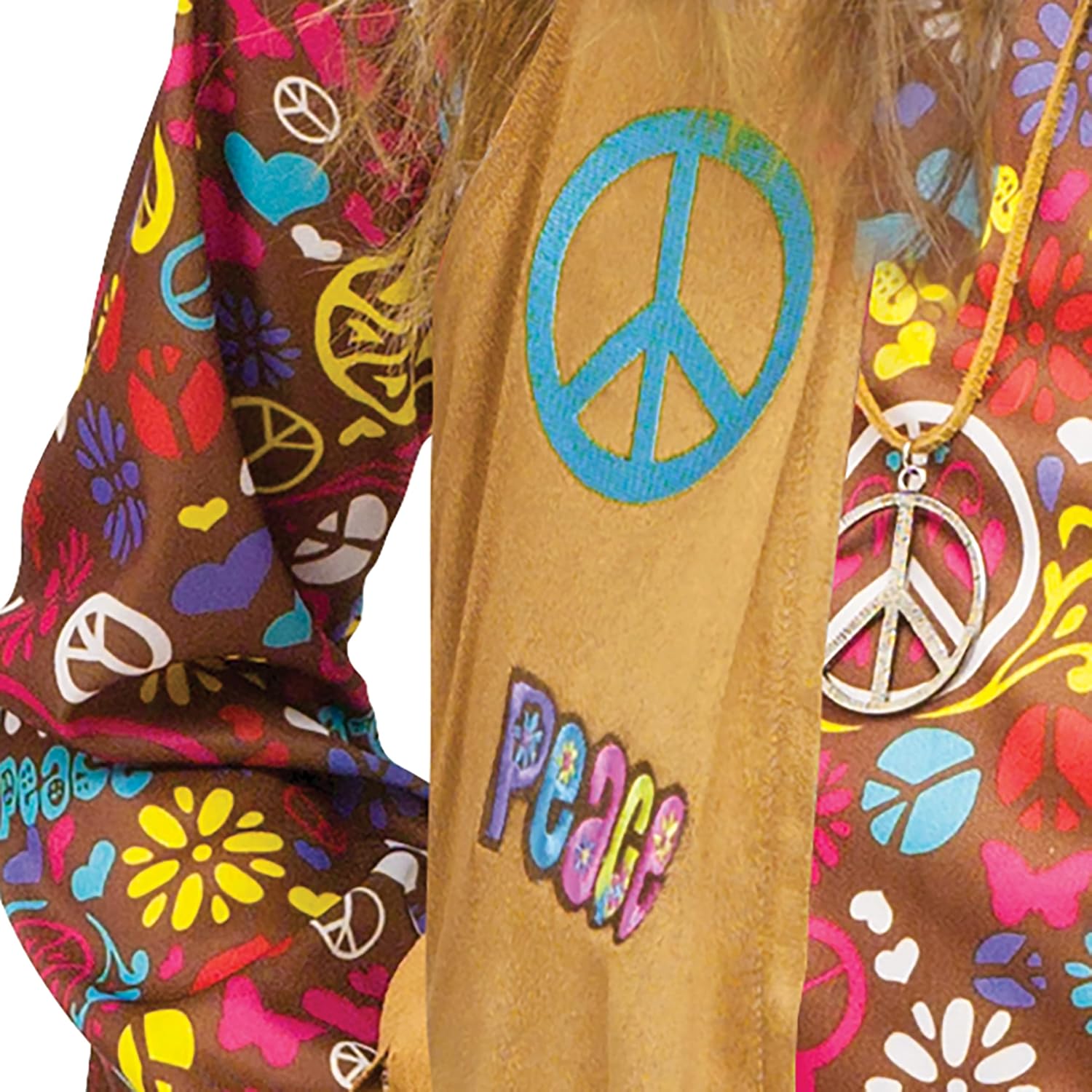 Fun World Child - Peace Love Hippie Costume for Girls