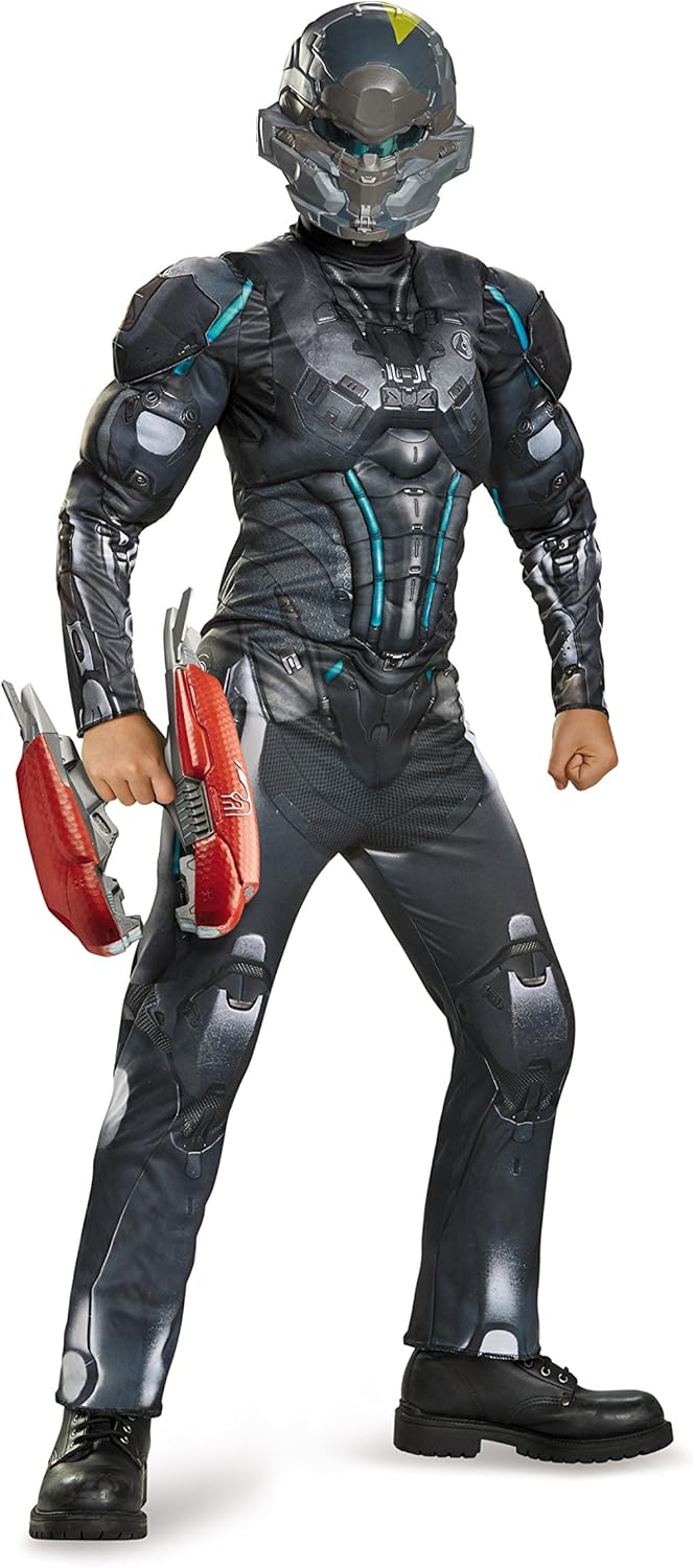 Disguise Halo Plasma Rifle Costume Accessory Super Cool Boy Costume Piece